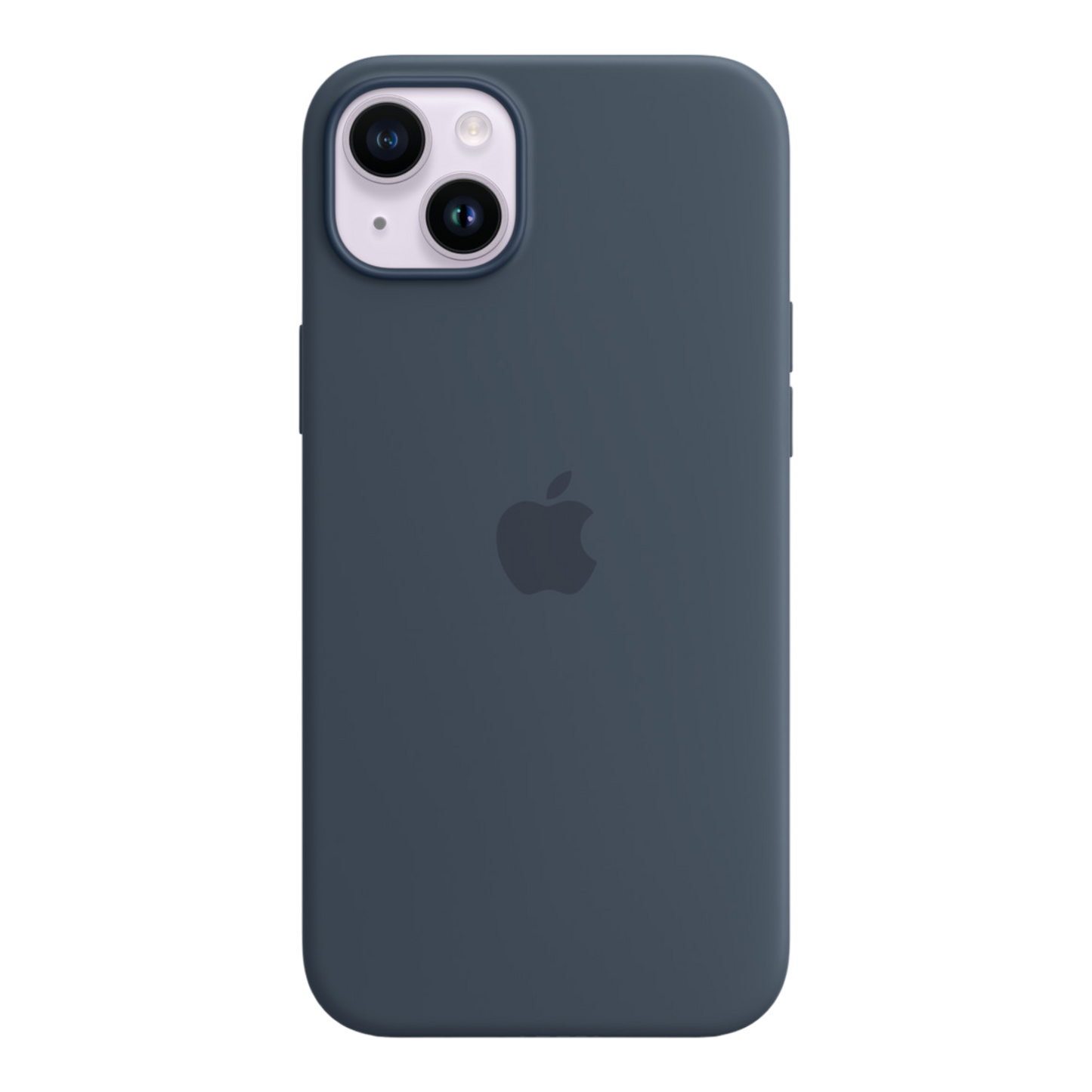 iPhone 14 Plus Silicone Case with MagSafe - Storm Blue - alAsil