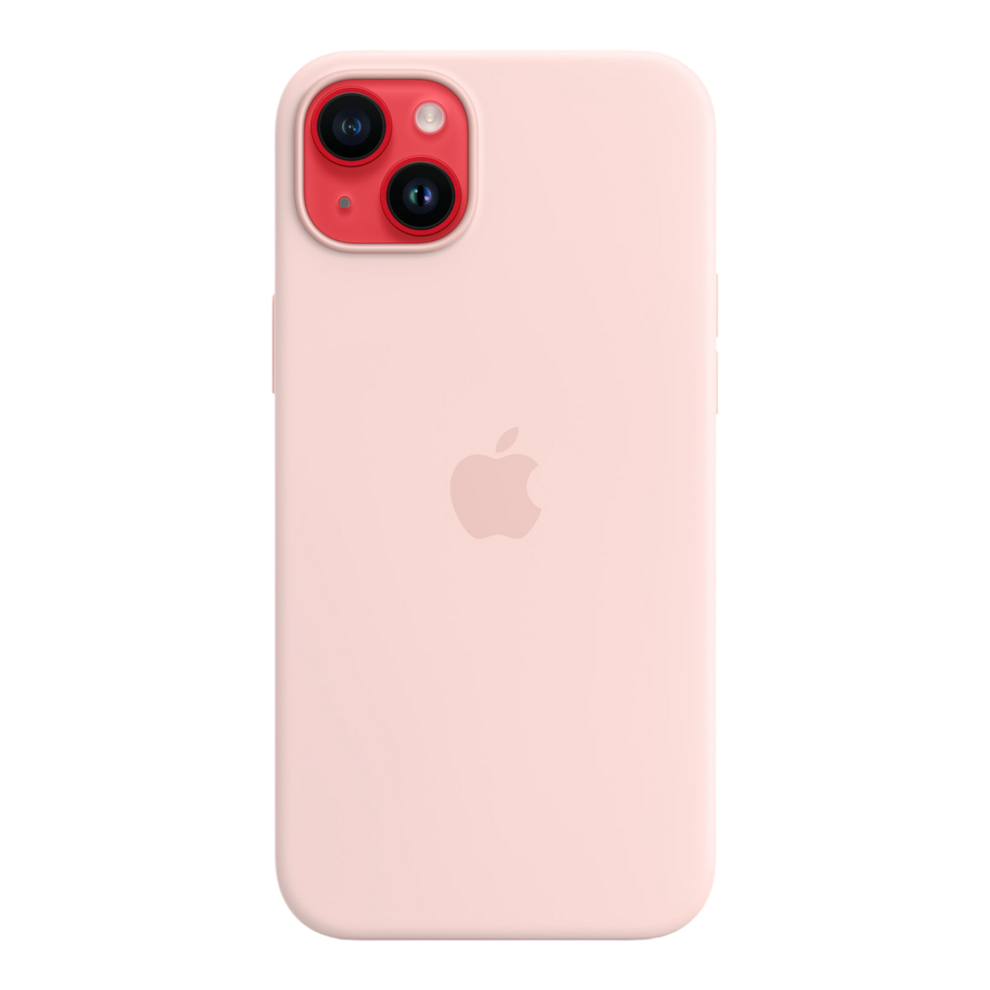 iPhone 14 Plus Silicone Case with MagSafe - Chalk Pink - alAsil