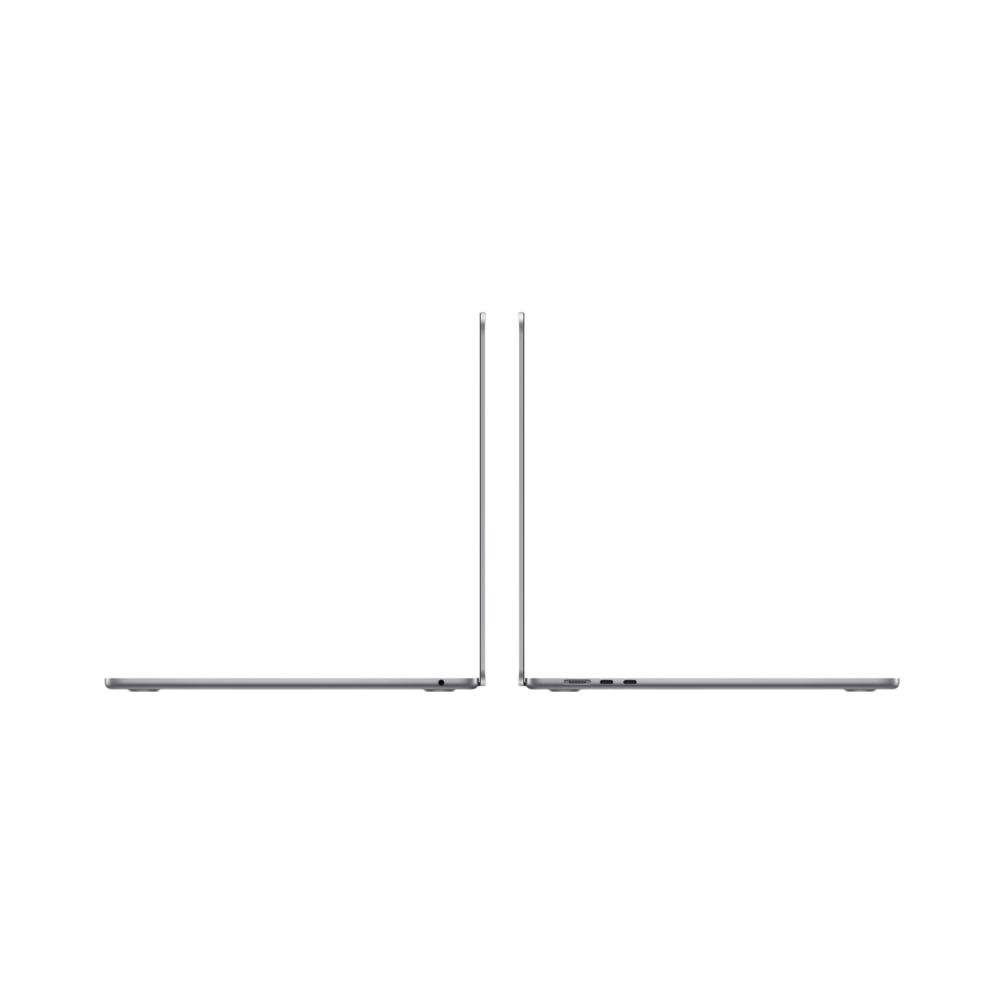 MacBook Air 15-inch (2022) – M2 Chip, 8‑Core CPU & 10‑Core GPU, 8GB RAM, 256GB SSD – Model MQKP3 (Space Gray, English Keyboard) - alAsil