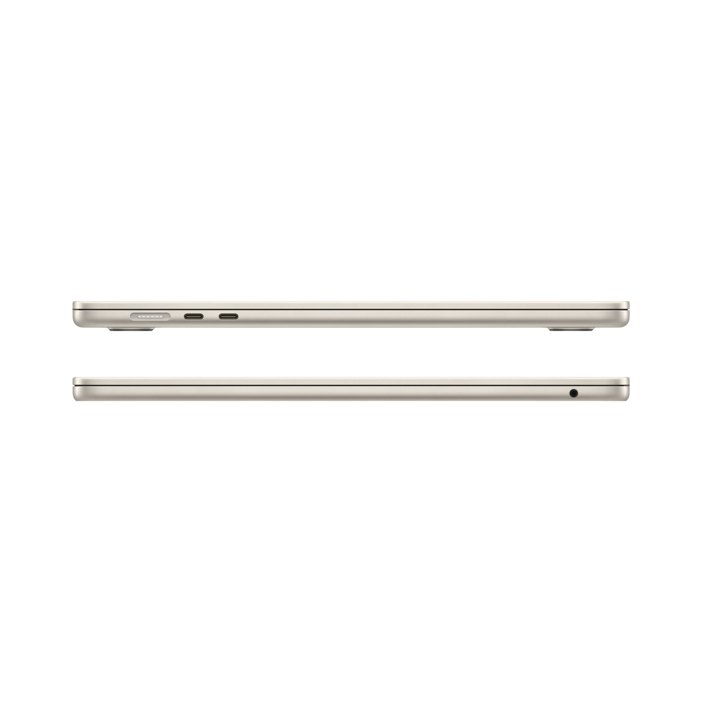 MacBook Air 15-inch (2022) – M2 Chip, 8‑Core CPU & 10‑Core GPU, 8GB RAM, 512GB SSD – Model MQKV3 (Starlight, English Keyboard) - alAsil