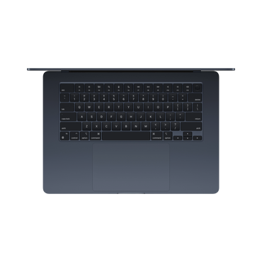 MacBook Air 15-inch (2022) – M2 Chip, 8‑Core CPU & 10‑Core GPU, 8GB RAM, 512GB SSD – Model MQKX3 (Midnight, English Keyboard) - alAsil