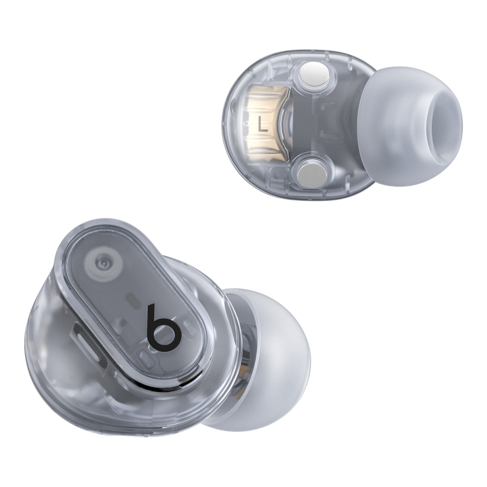 Beats Studio Buds + True Wireless Noise Cancelling Earbuds — Transparent - alAsil