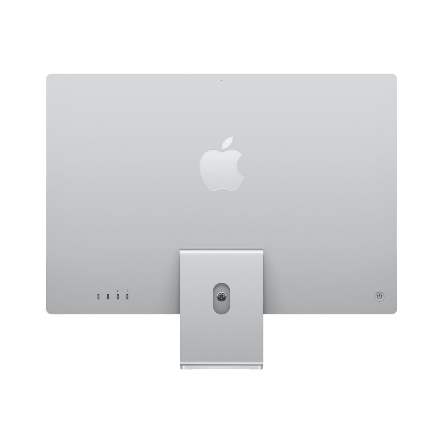 iMac (All In One) 24-inch (2023) MQRK3 - M3 chip 8-Core CPU 10-Core GPU 8GB Unified Memory 512GB SSD Storage, Silver - alAsil