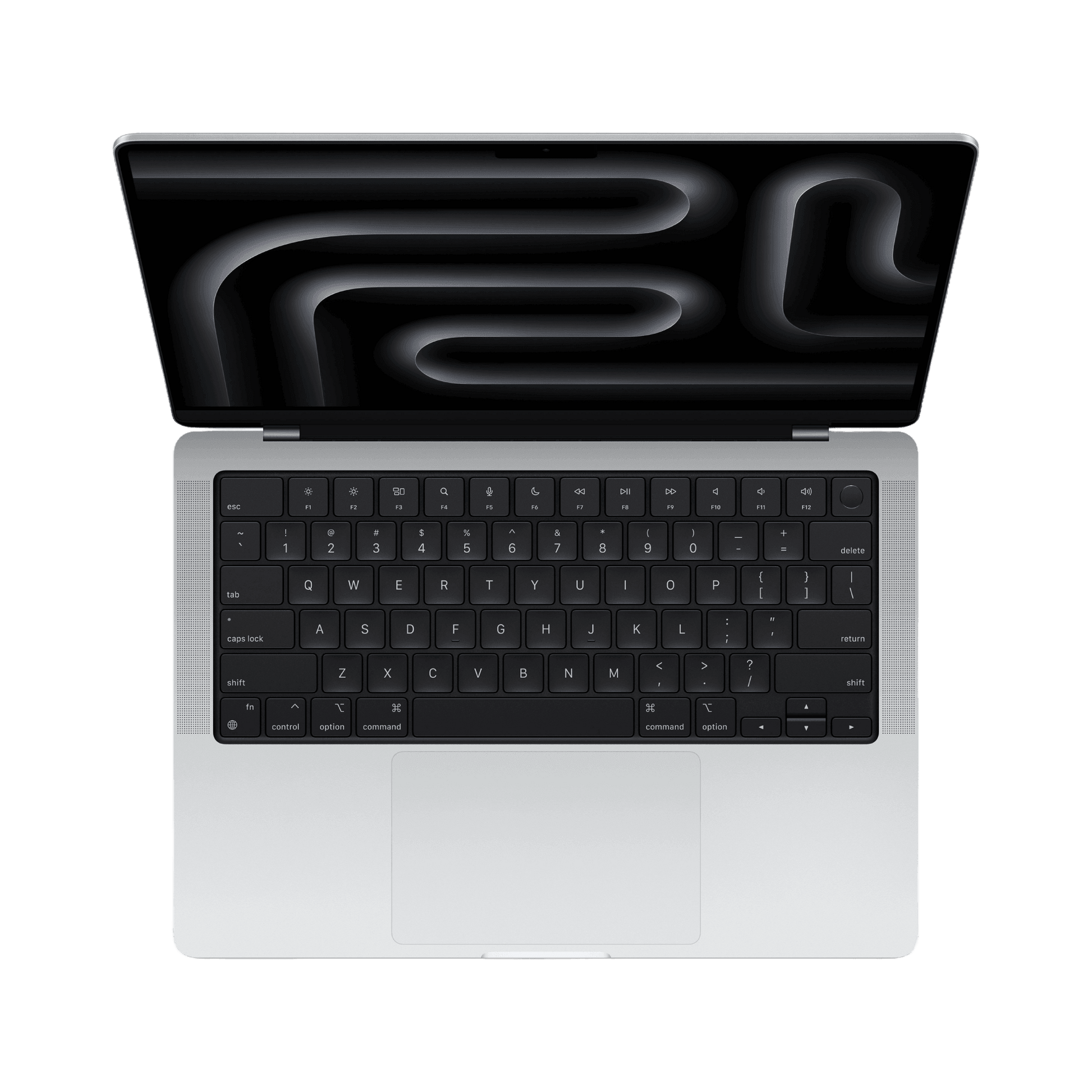 MacBook Pro 14-inch (2024) – M3 Chip, 8‑Core CPU & 10‑Core GPU, 16GB RAM, 1TB SSD – Model MXE13 (Silver, English Keyboard) - alAsil