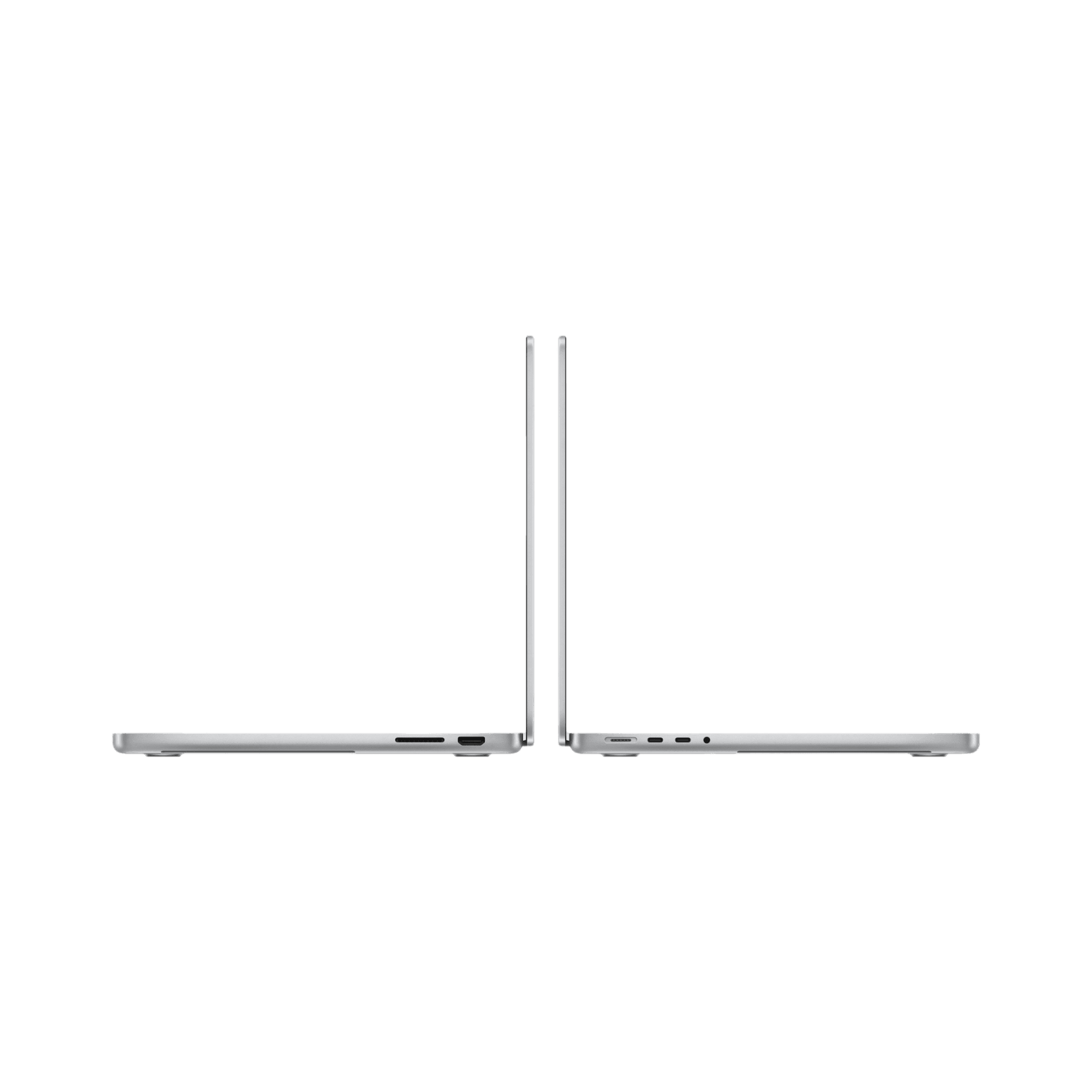 MacBook Pro 14-inch (2024) – M3 Chip, 8‑Core CPU & 10‑Core GPU, 16GB RAM, 1TB SSD – Model MXE13 (Silver, English Keyboard) - alAsil
