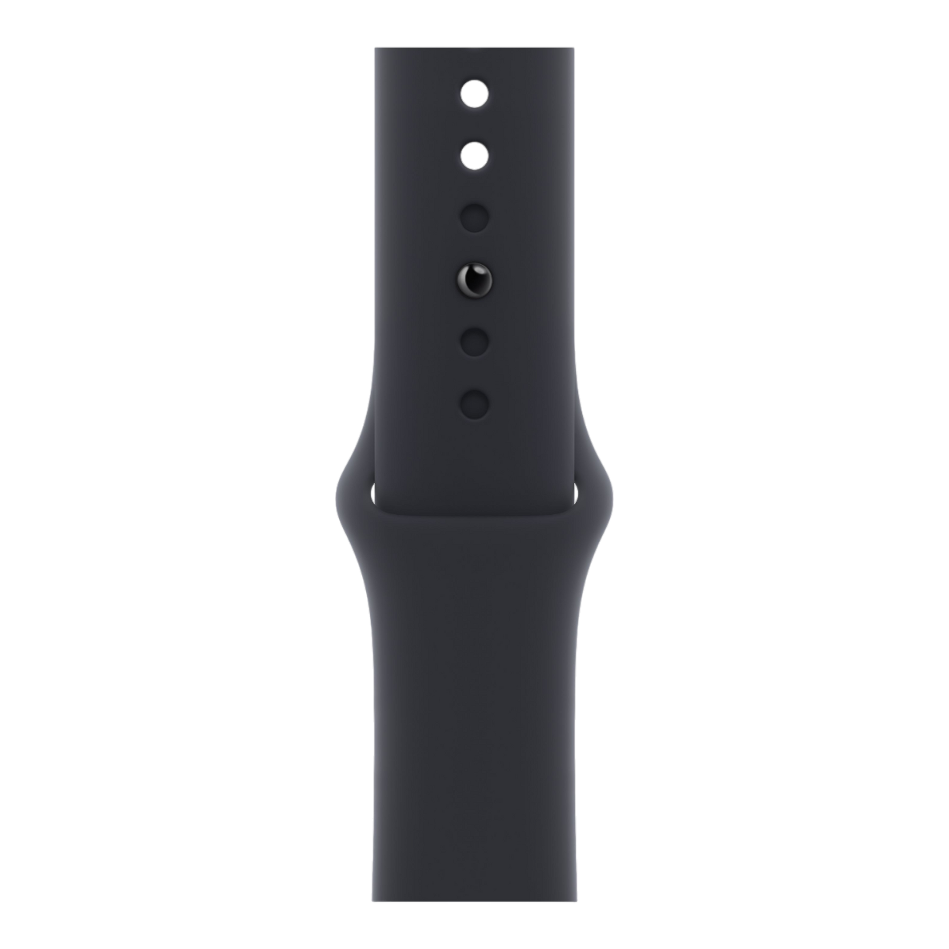 Apple Watch Series 9 GPS + Cellular, 41mm Graphite Stainless Steel Case with Midnight Sport Band - M/L - alAsil