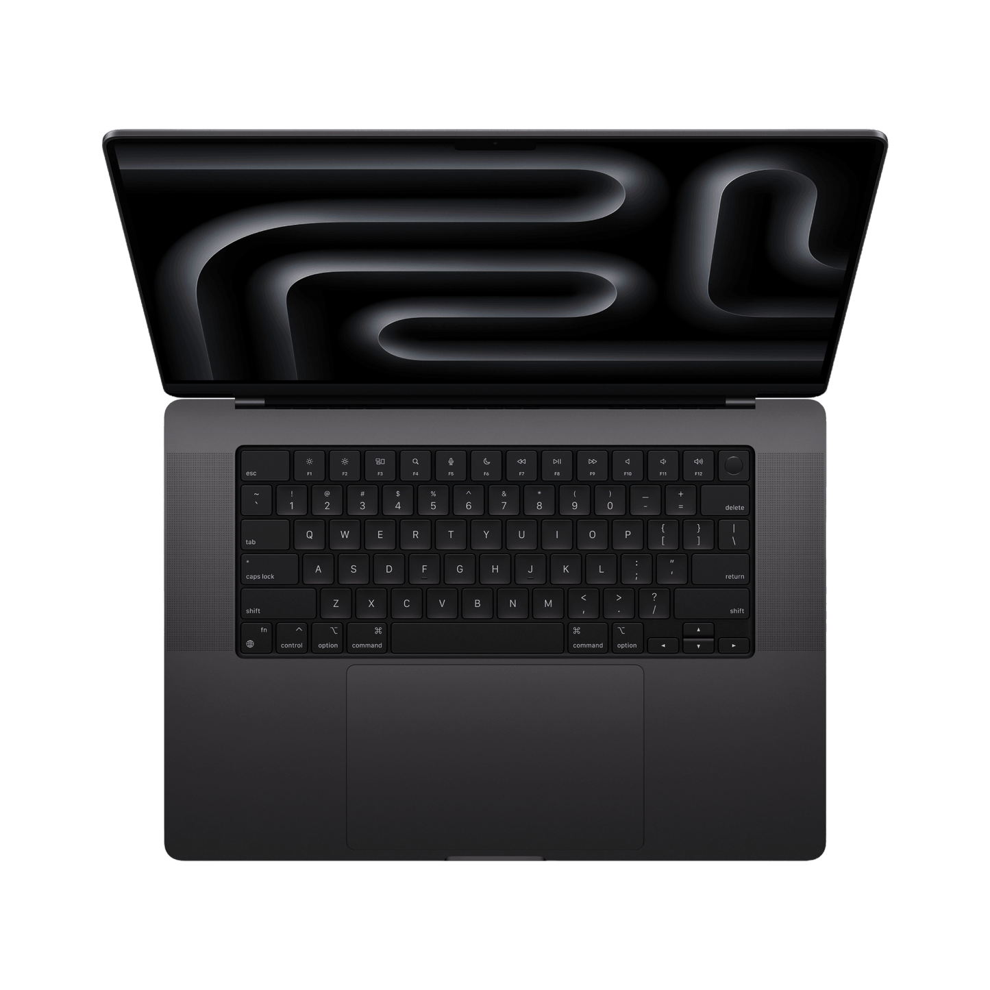 MacBook Pro 16-inch (2024) – M3 Pro Chip, 12‑Core CPU & 18‑Core GPU, 36GB RAM, 512GB SSD – Model MRW23 (Space Black, English Keyboard) - alAsil