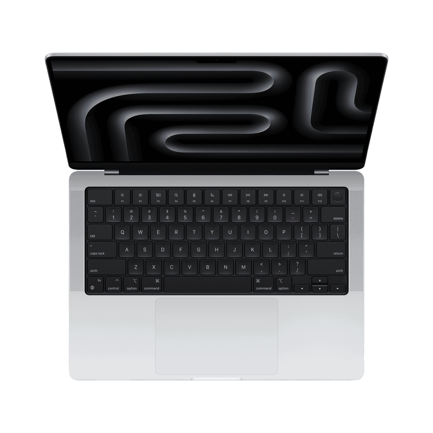 MacBook Pro 14-inch (2024) – M4 Max Chip, 14‑Core CPU & 32‑Core GPU, 36GB RAM, 1TB SSD – Model MX2G3 (Silver, English Keyboard) - alAsil