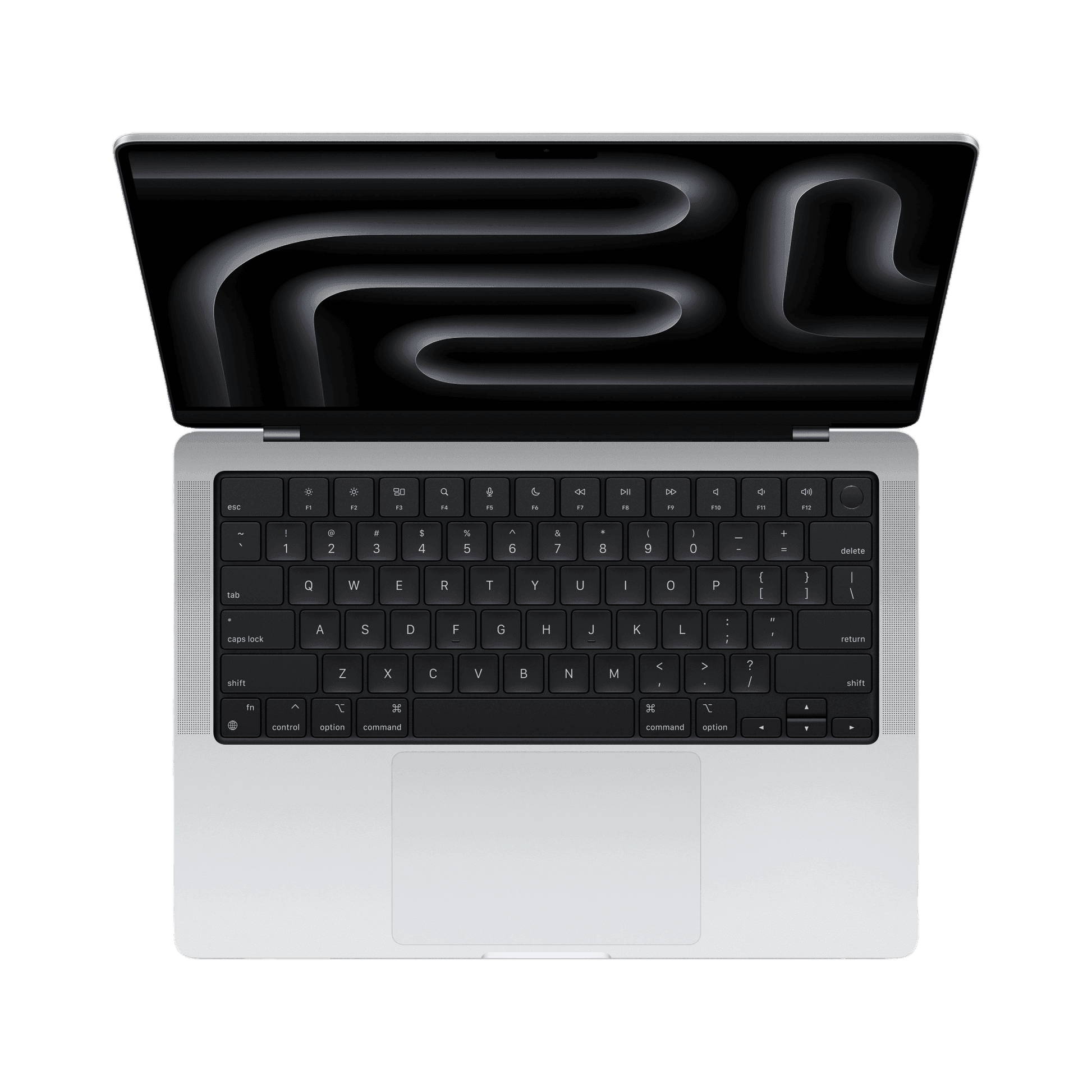 MacBook Pro 14-inch (2024) – M4 Max Chip, 14‑Core CPU & 32‑Core GPU, 36GB RAM, 1TB SSD – Model MX2G3 (Silver, English Keyboard) - alAsil