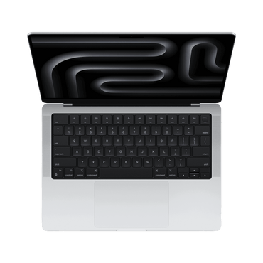 MacBook Pro 14-inch (2024) – M4 Max Chip, 14‑Core CPU & 32‑Core GPU, 36GB RAM, 1TB SSD – Model MX2G3 (Silver, English Keyboard) - alAsil