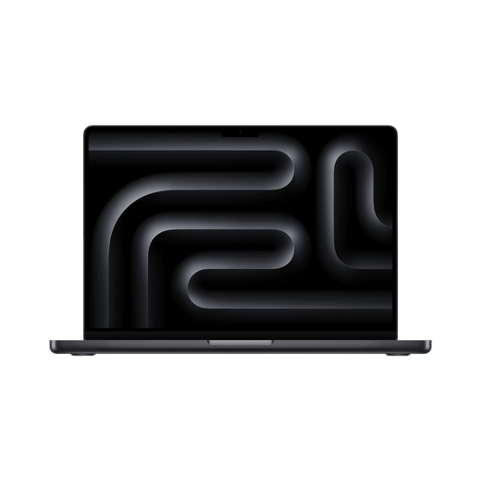 MacBook Pro 14-inch (2024) – M3 Pro Chip, 12‑Core CPU & 18‑Core GPU, 18GB RAM, 1TB SSD – Model MRX43 (Space Black, English Keyboard) - alAsil
