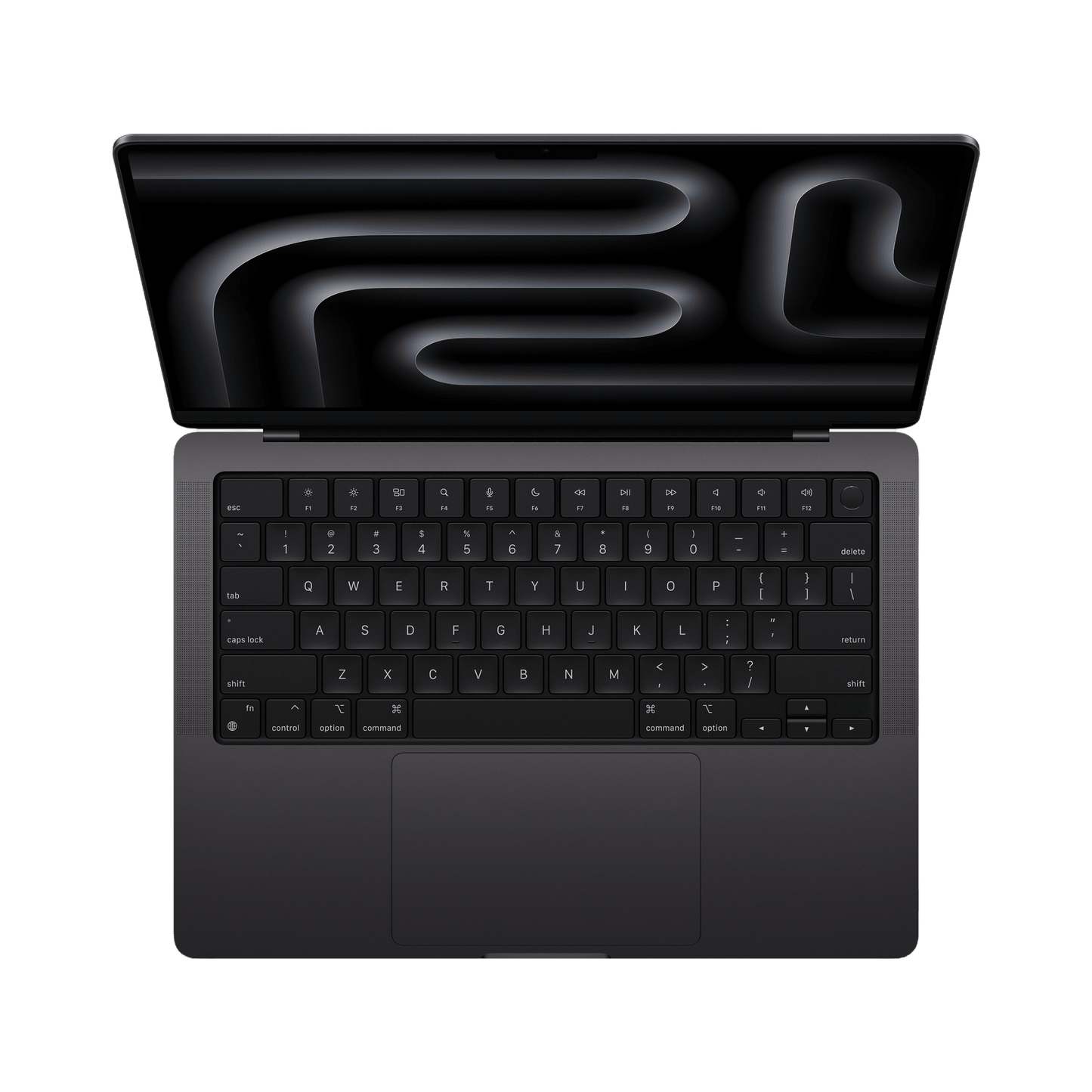 MacBook Pro 14-inch (2024) – M3 Pro Chip, 12‑Core CPU & 18‑Core GPU, 18GB RAM, 1TB SSD – Model MRX43 (Space Black, English Keyboard) - alAsil