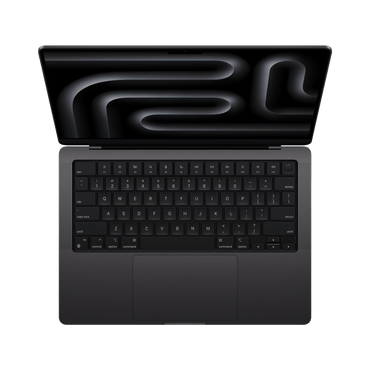MacBook Pro 14-inch (2024) – M3 Pro Chip, 12‑Core CPU & 18‑Core GPU, 18GB RAM, 1TB SSD – Model MRX43 (Space Black, English Keyboard) - alAsil