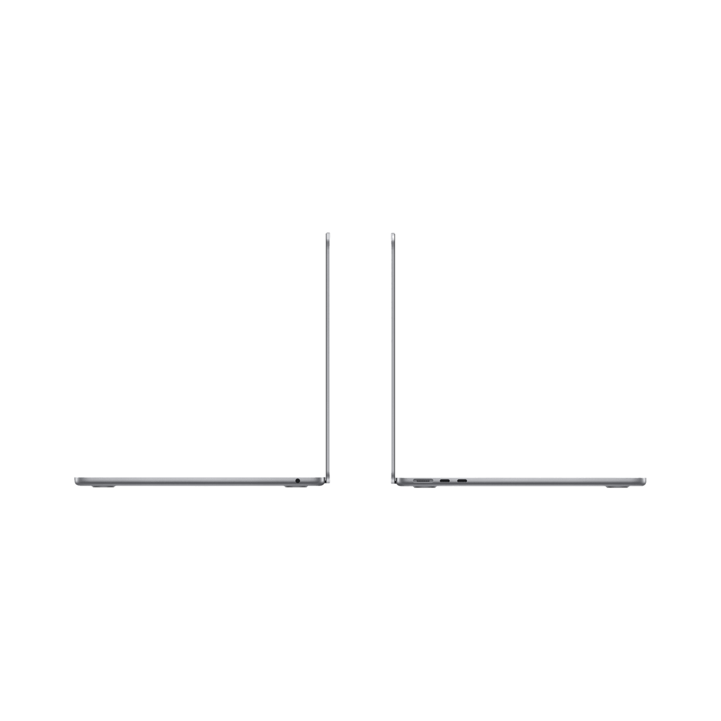 MacBook Air 13.6-inch (2024) – M3 Chip, 8‑Core CPU & 8‑Core GPU, 16GB RAM, 256GB SSD – Model MC8G4 (Space Gray, English Keyboard) - alAsil