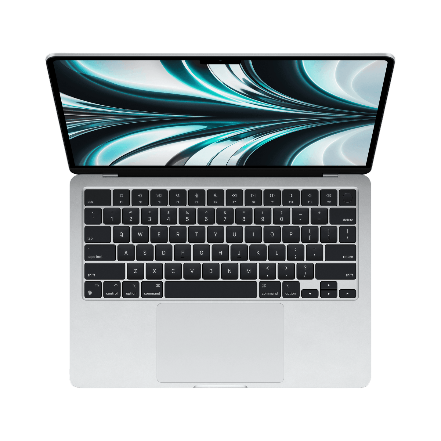 MacBook Air 13.6-inch (2024) – M3 Chip, 8‑Core CPU & 8‑Core GPU, 16GB RAM, 256GB SSD – Model MC8H4 (Silver, English Keyboard) - alAsil