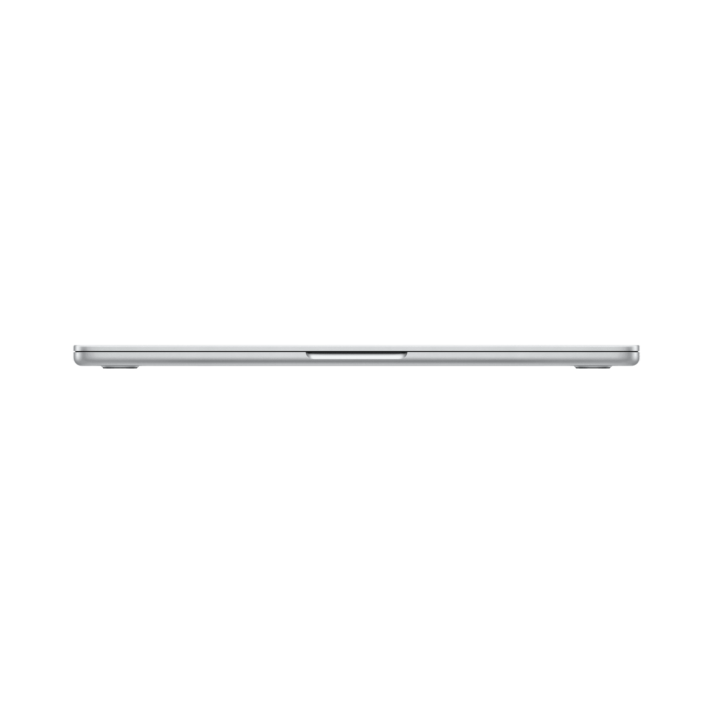 MacBook Air 13.6-inch (2024) – M3 Chip, 8‑Core CPU & 8‑Core GPU, 16GB RAM, 256GB SSD – Model MC8H4 (Silver, English Keyboard) - alAsil