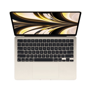 MacBook Air 13.6-inch (2024) – M3 Chip, 8‑Core CPU & 8‑Core GPU, 16GB RAM, 256GB SSD – Model MC8J4 (Starlight, English Keyboard) - alAsil