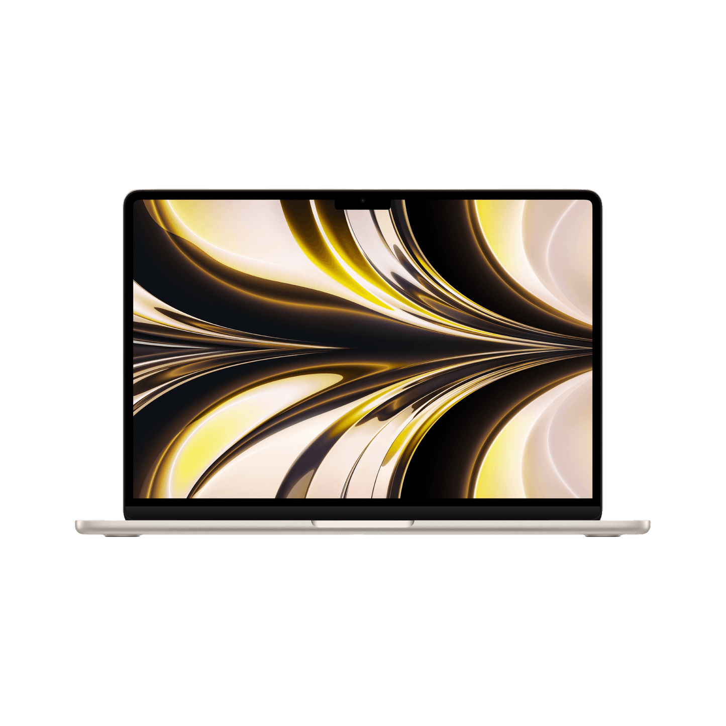 MacBook Air 13.6-inch (2024) – M3 Chip, 8‑Core CPU & 10‑Core GPU, 8GB RAM, 512GB SSD – Model MRXU3 (Starlight, English Keyboard) - alAsil
