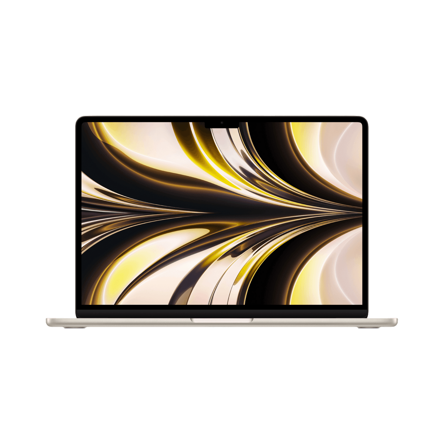 MacBook Air 13.6-inch (2024) – M3 Chip, 8‑Core CPU & 10‑Core GPU, 24GB RAM, 512GB SSD – Model MC8P4 (Starlight, English Keyboard) - alAsil