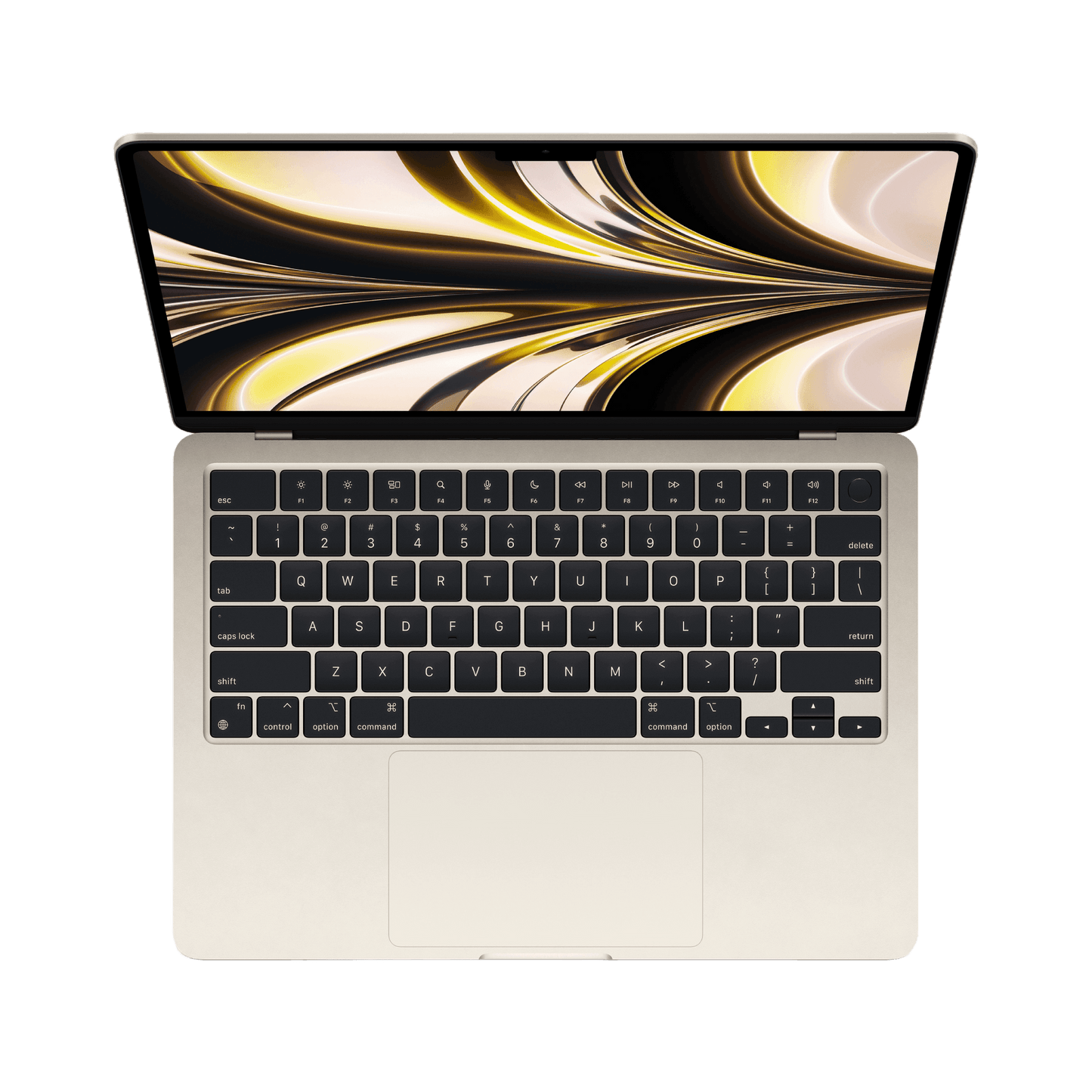 MacBook Air 13.6-inch (2024) – M3 Chip, 8‑Core CPU & 10‑Core GPU, 24GB RAM, 512GB SSD – Model MC8P4 (Starlight, English Keyboard) - alAsil