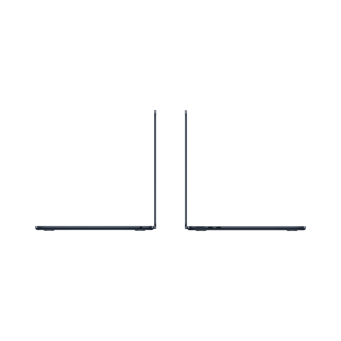 MacBook Air 13.6-inch (2024) – M3 Chip, 8‑Core CPU & 10‑Core GPU, 8GB RAM, 512GB SSD – Model MRXW3 (Midnight, English Keyboard) - alAsil
