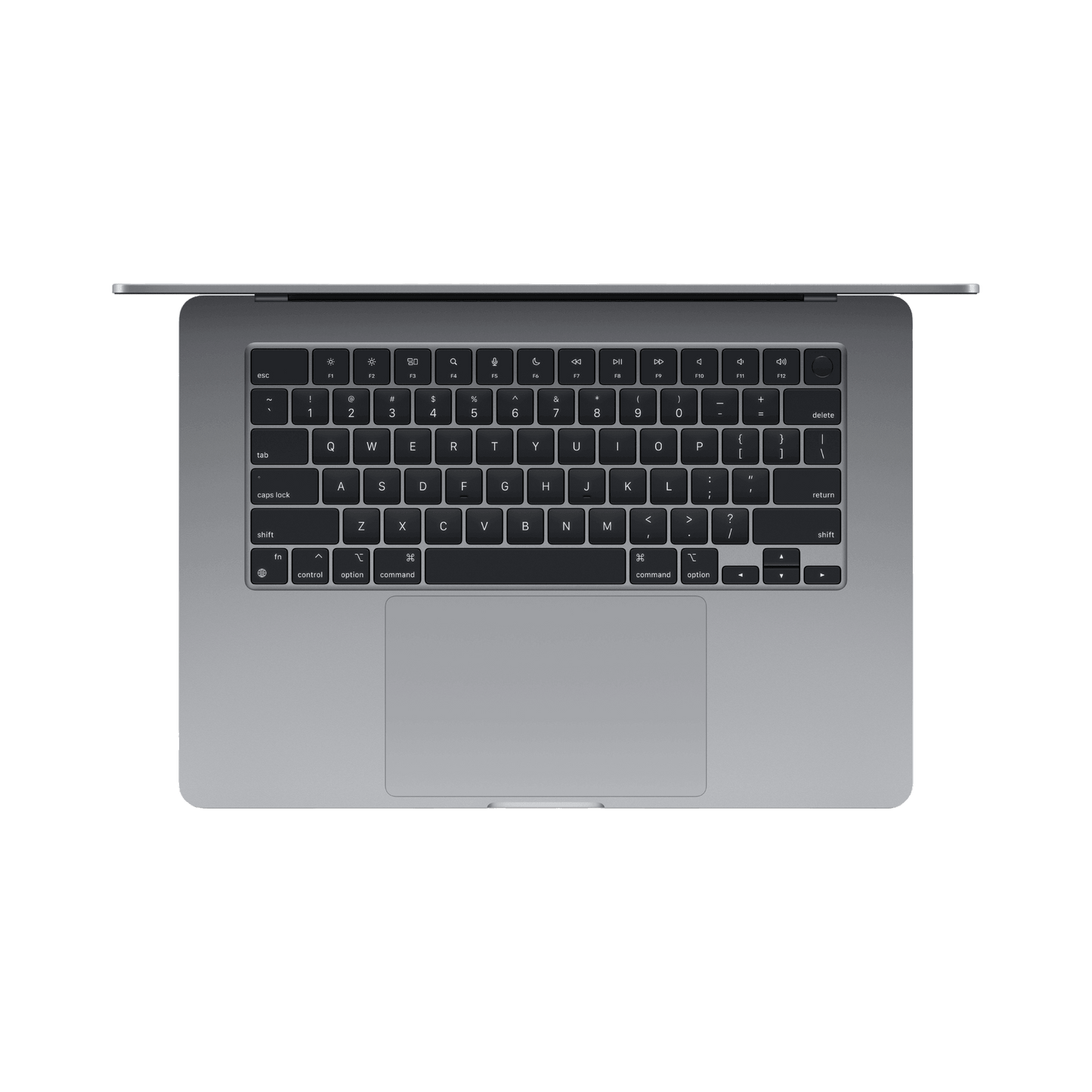 MacBook Air 15-inch (2024) – M3 Chip, 8‑Core CPU & 10‑Core GPU, 16GB RAM, 256GB SSD – Model MC9D4 (Space Gray, English Keyboard) - alAsil