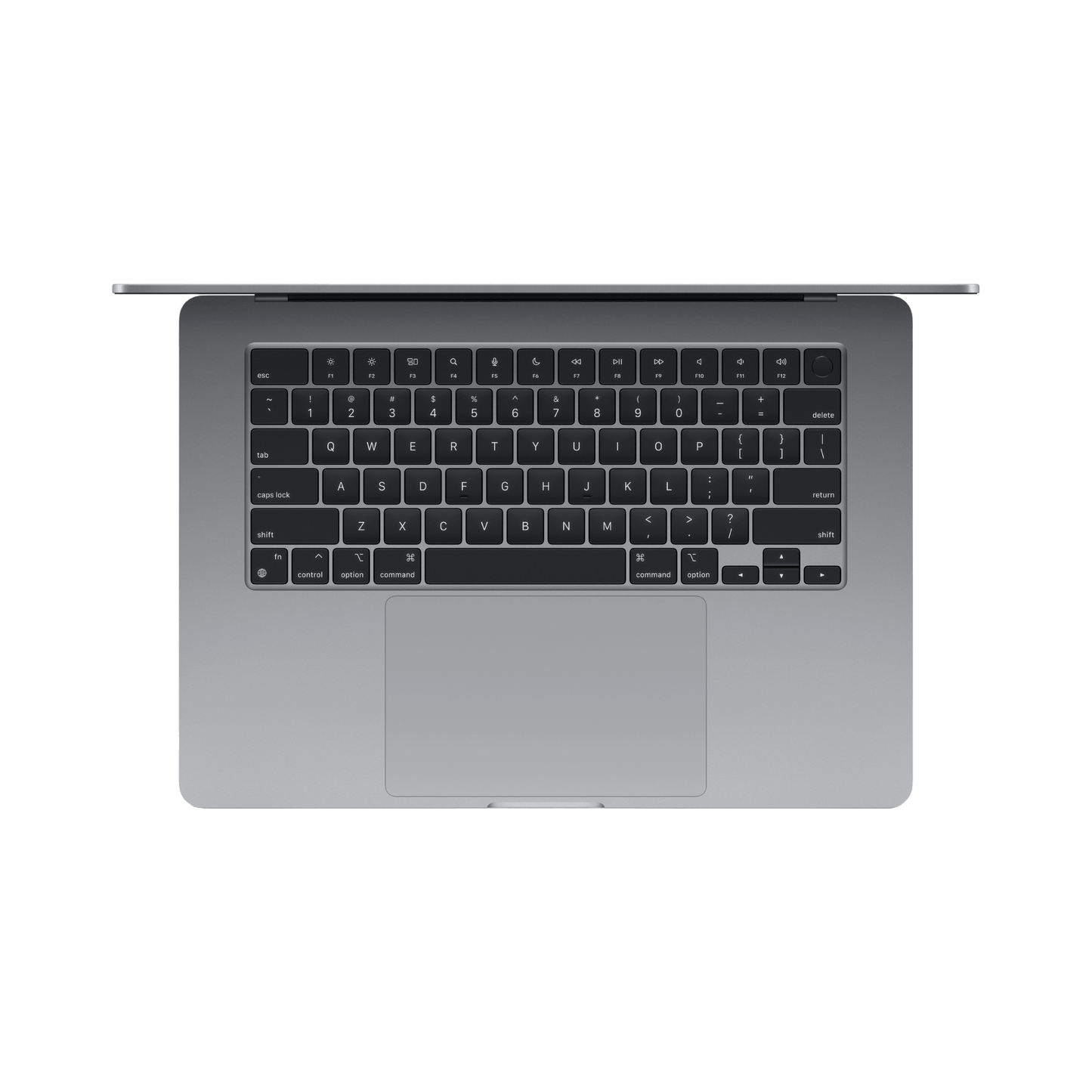 MacBook Air 15-inch (2024) – M3 Chip, 8‑Core CPU & 10‑Core GPU, 8GB RAM, 512GB SSD – Model MRYN3 (Space Gray, English Keyboard) - alAsil