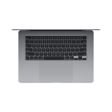 MacBook Air 15-inch (2024) – M3 Chip, 8‑Core CPU & 10‑Core GPU, 8GB RAM, 512GB SSD – Model MRYN3 (Space Gray, English Keyboard) - alAsil