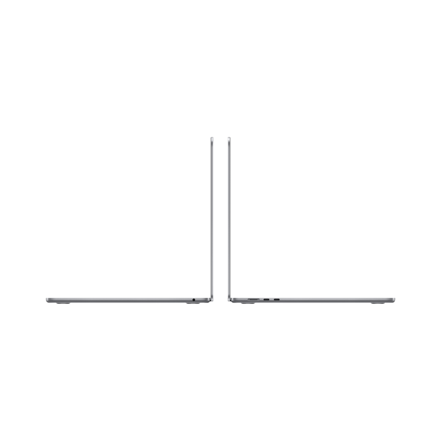 MacBook Air 15-inch (2024) – M3 Chip, 8‑Core CPU & 10‑Core GPU, 8GB RAM, 512GB SSD – Model MRYN3 (Space Gray, English Keyboard) - alAsil