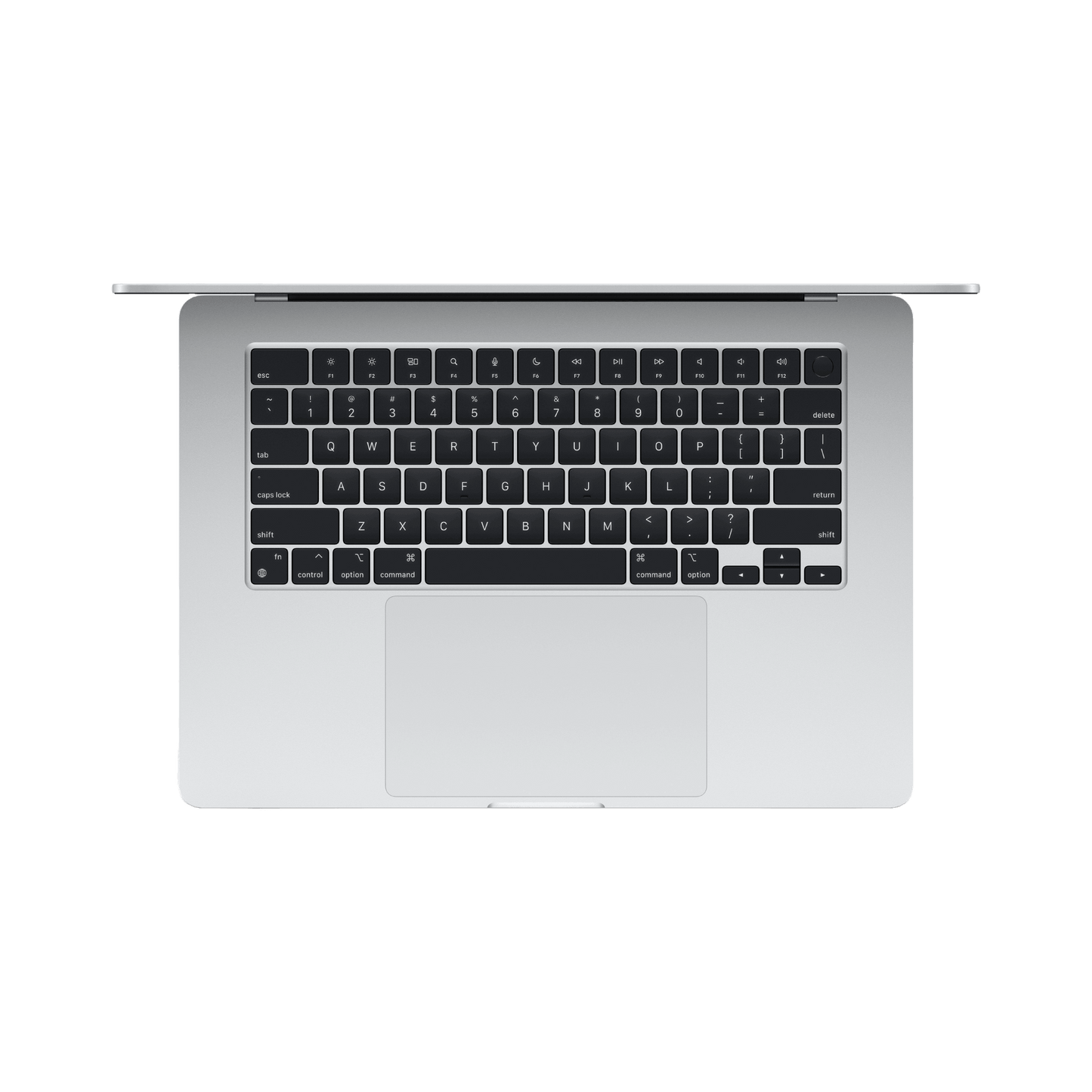 MacBook Air 15-inch (2024) – M3 Chip, 8‑Core CPU & 10‑Core GPU, 8GB RAM, 512GB SSD – Model MRYQ3 (Silver, English Keyboard) - alAsil