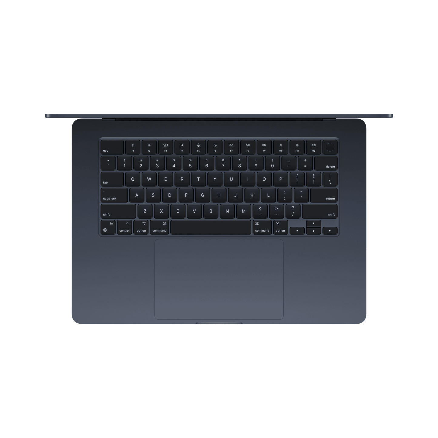 MacBook Air 15-inch (2024) – M3 Chip, 8‑Core CPU & 10‑Core GPU, 8GB RAM, 512GB SSD – Model MRYV3 (Midnight, English Keyboard) - alAsil