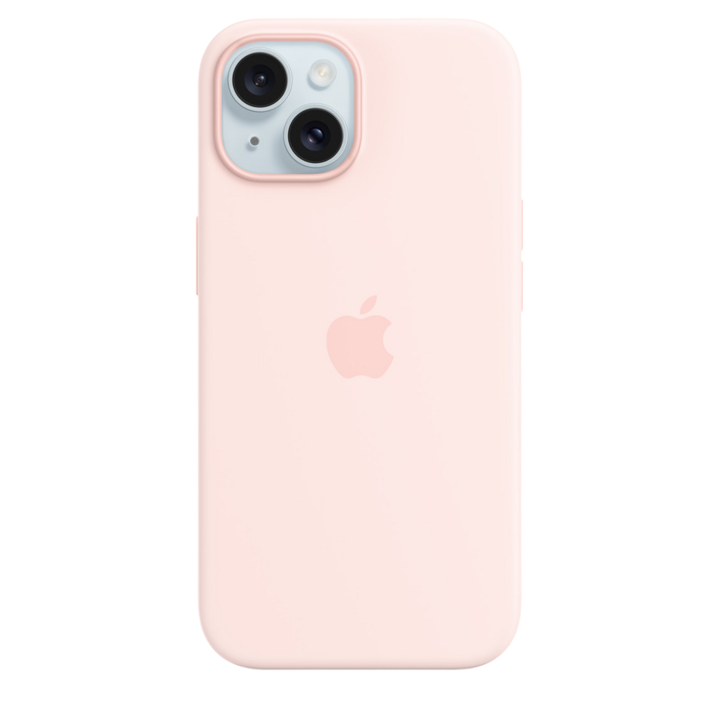 iPhone 15 Silicone Case with MagSafe - Light Pink - alAsil