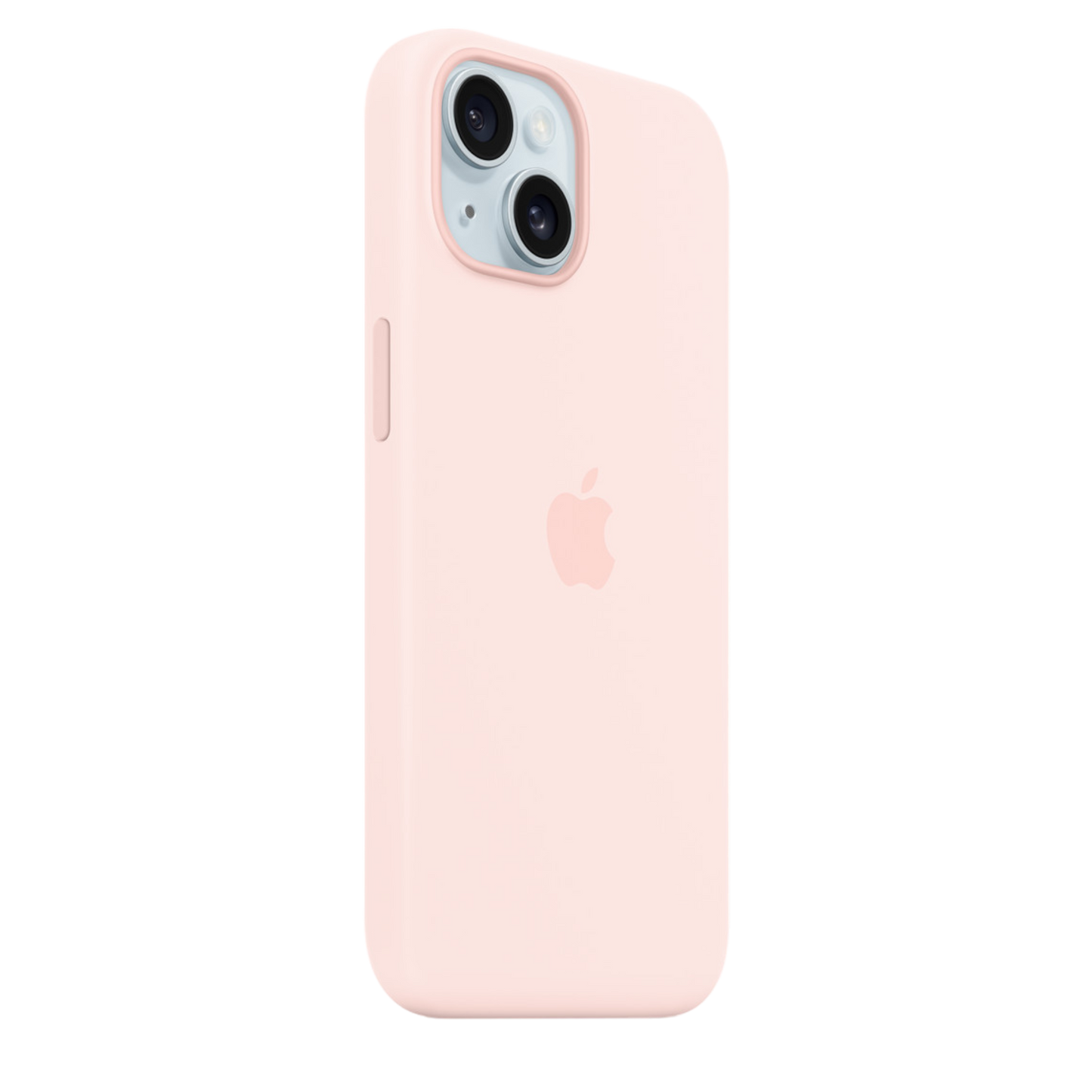 iPhone 15 Silicone Case with MagSafe - Light Pink - alAsil