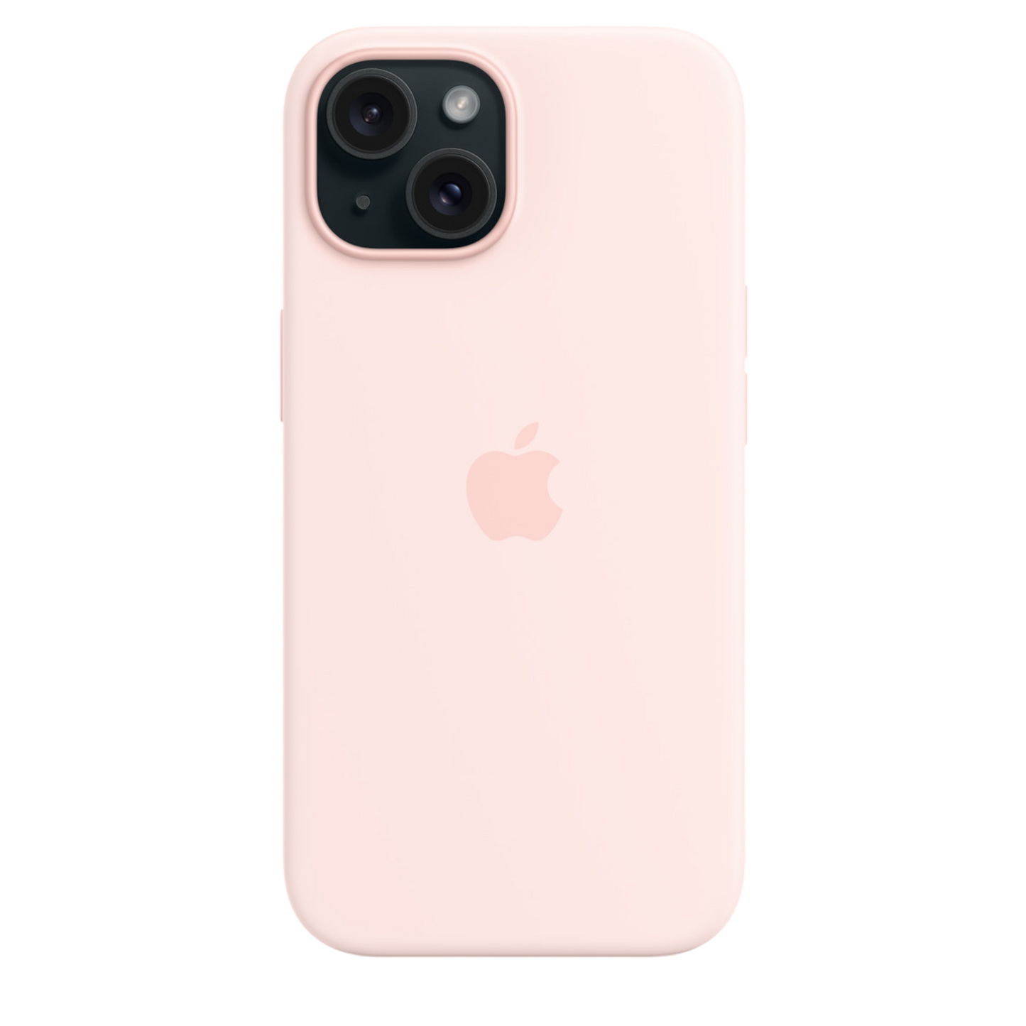 iPhone 15 Silicone Case with MagSafe - Light Pink - alAsil