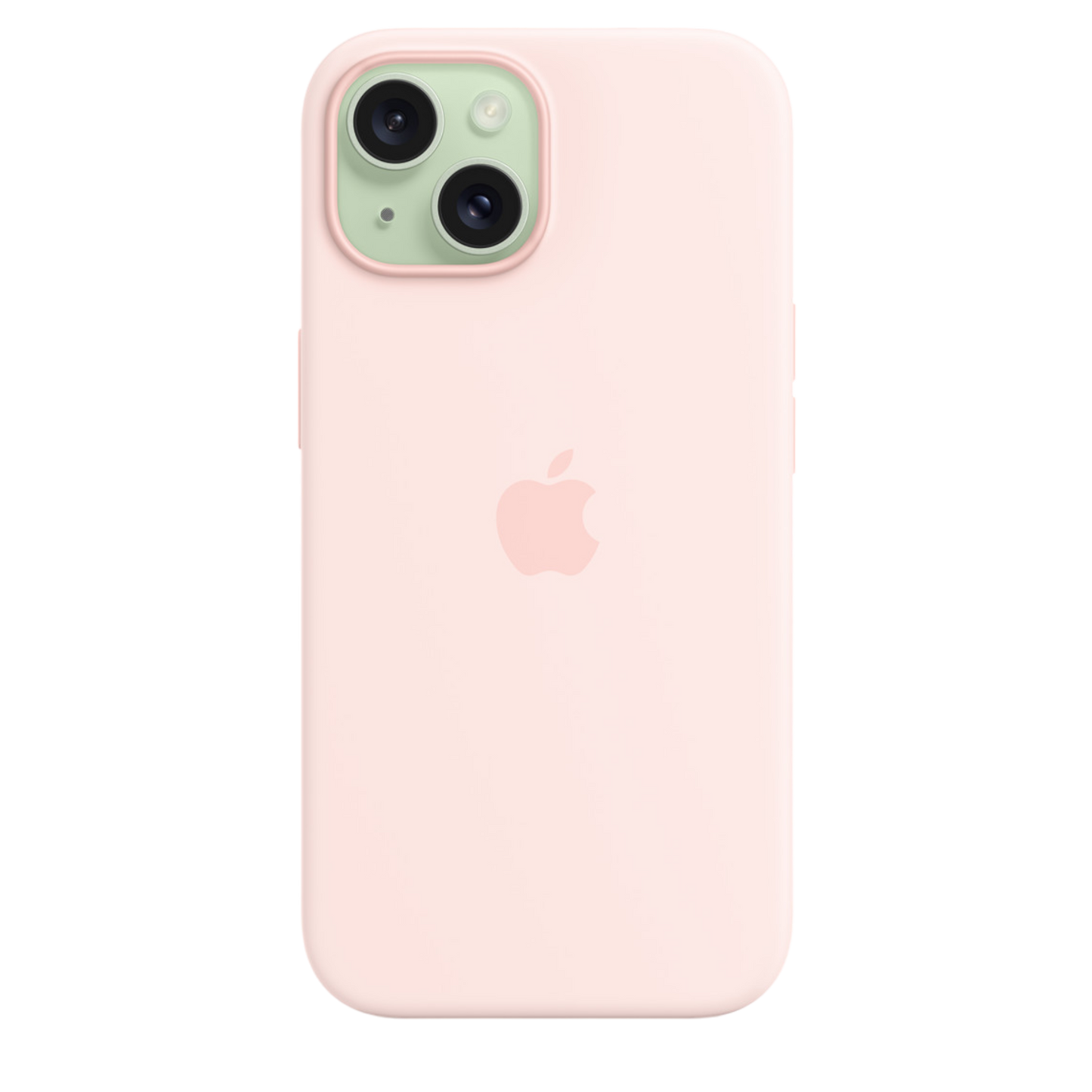 iPhone 15 Silicone Case with MagSafe - Light Pink - alAsil
