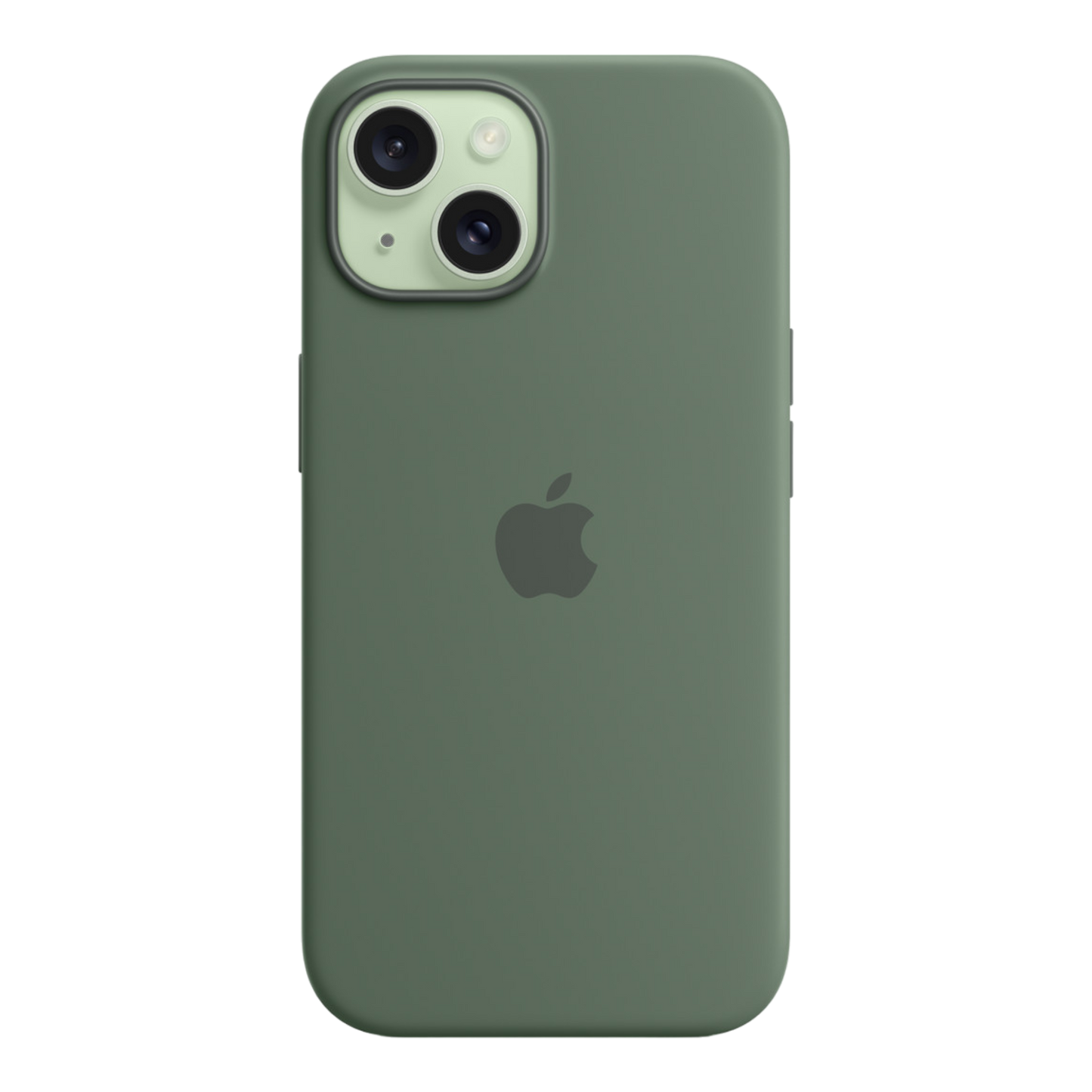iPhone 15 Silicone Case with MagSafe - Cypress - alAsil