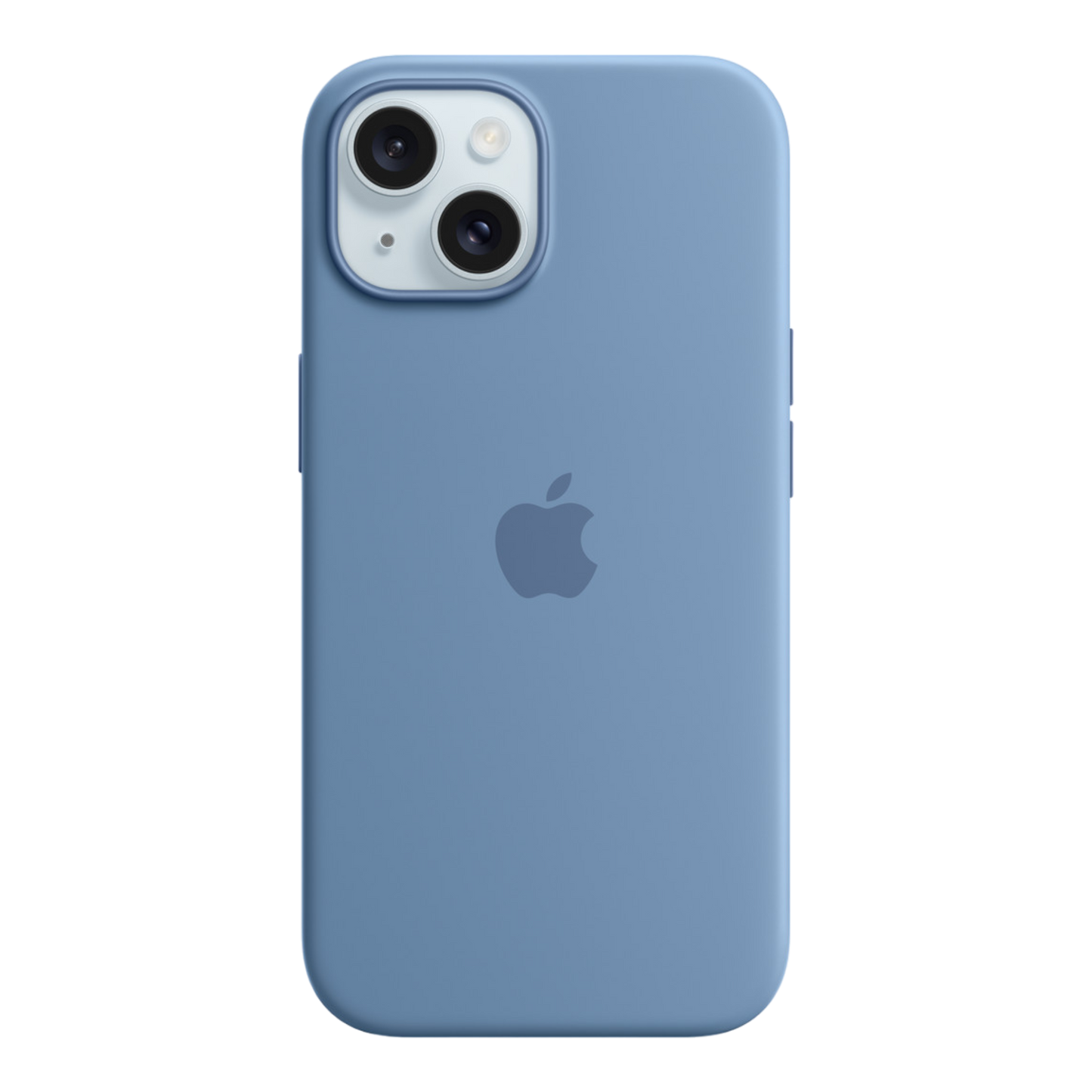 iPhone 15 Silicone Case with MagSafe - Winter Blue - alAsil