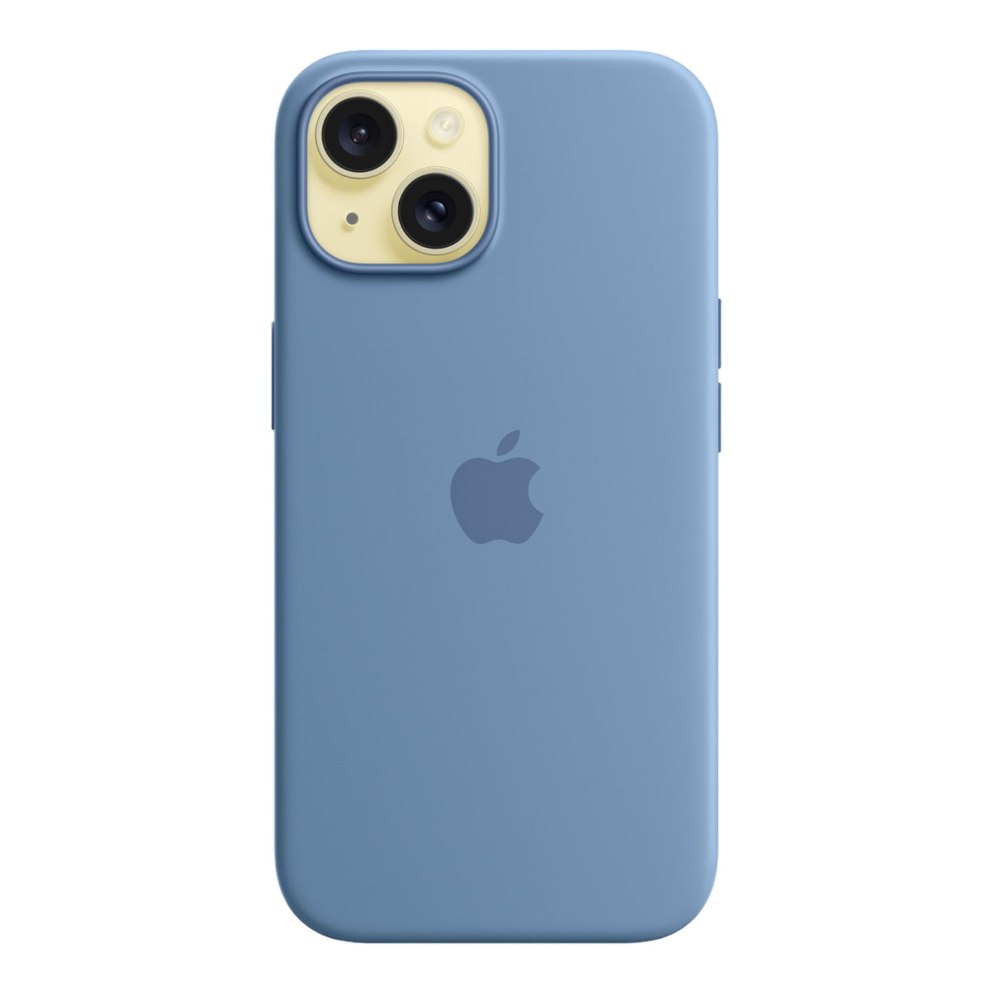 iPhone 15 Silicone Case with MagSafe - Winter Blue - alAsil