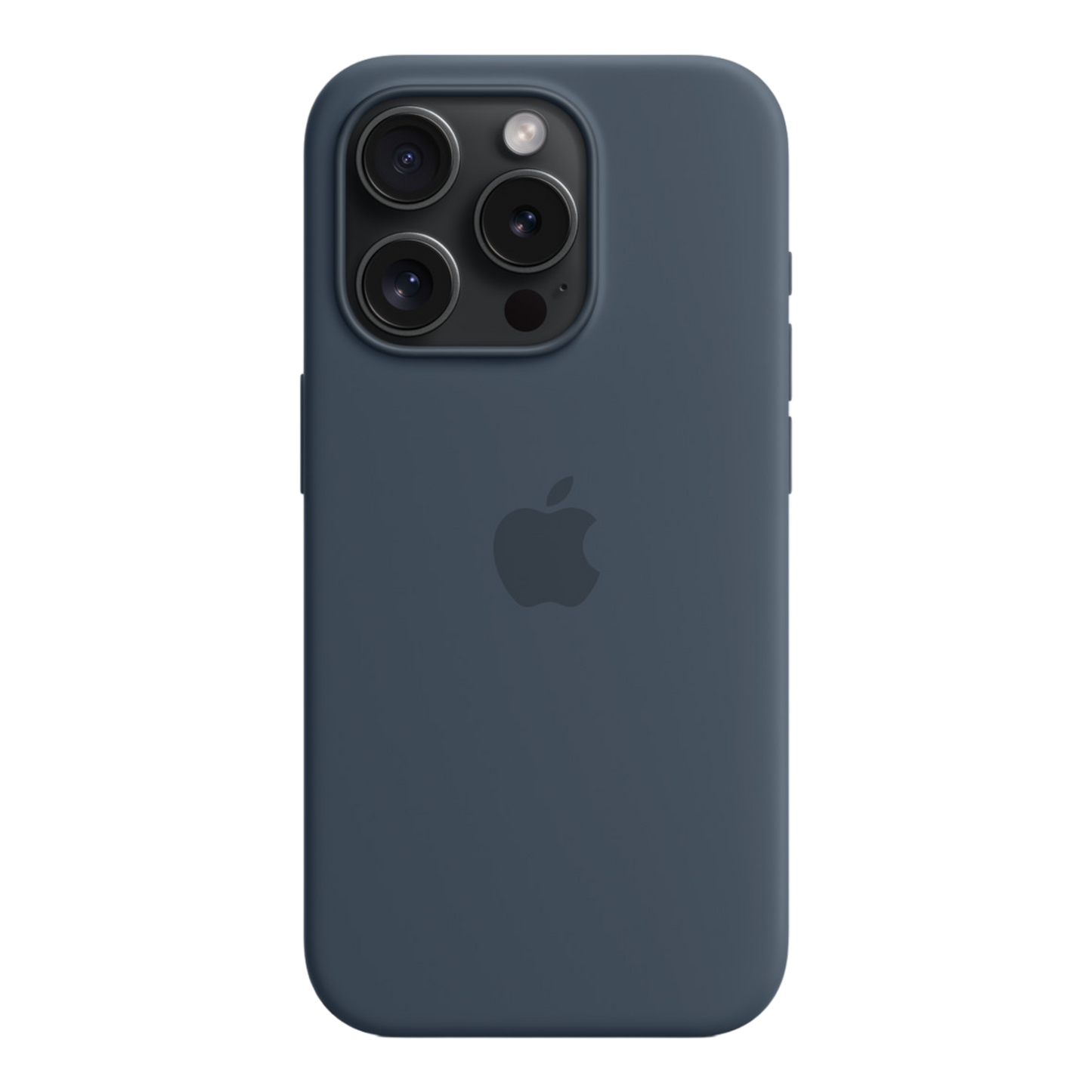 iPhone 15 Pro Silicone Case with MagSafe - Storm Blue - alAsil