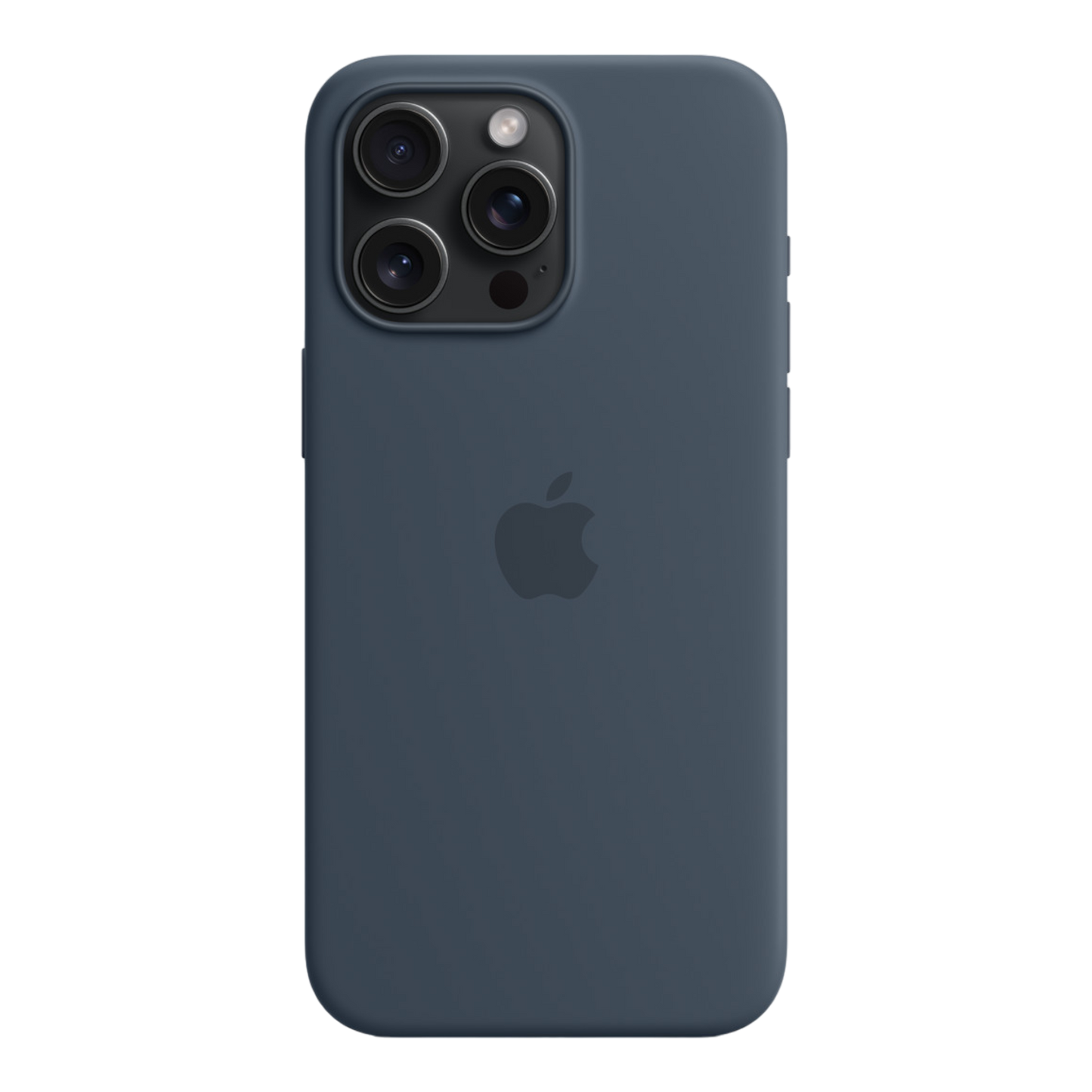 iPhone 15 Pro Max Silicone Case with MagSafe - Storm Blue - alAsil