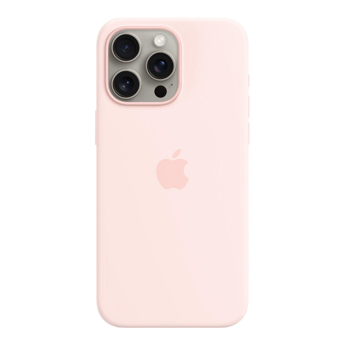 iPhone 15 Pro Max Silicone Case with MagSafe - Light Pink - alAsil