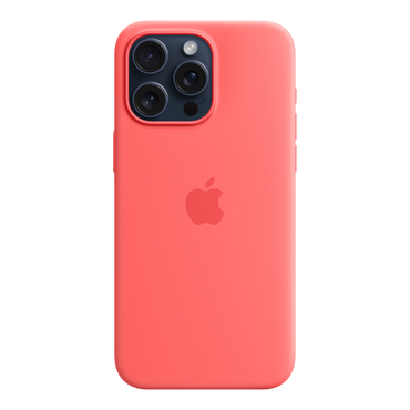 iPhone 15 Pro Max Silicone Case with MagSafe - Guava - alAsil