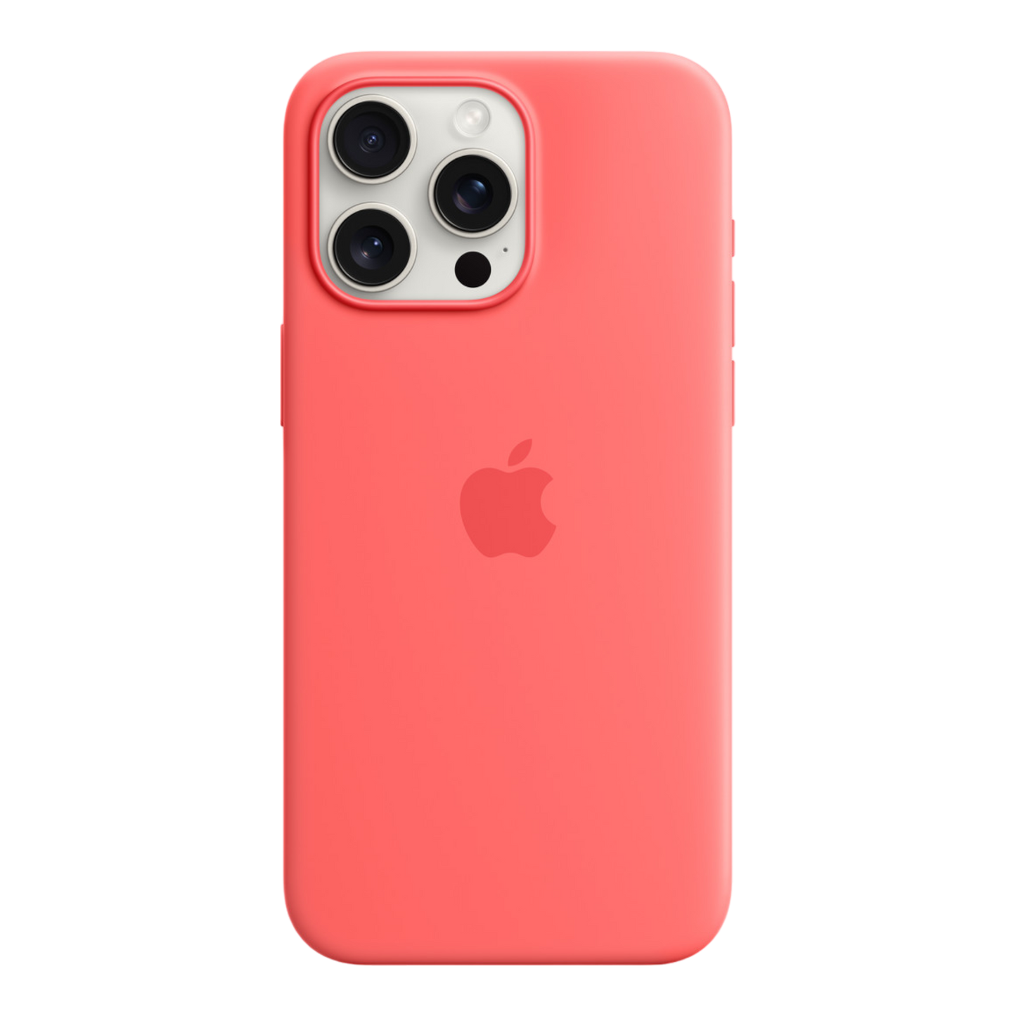 iPhone 15 Pro Max Silicone Case with MagSafe - Guava - alAsil