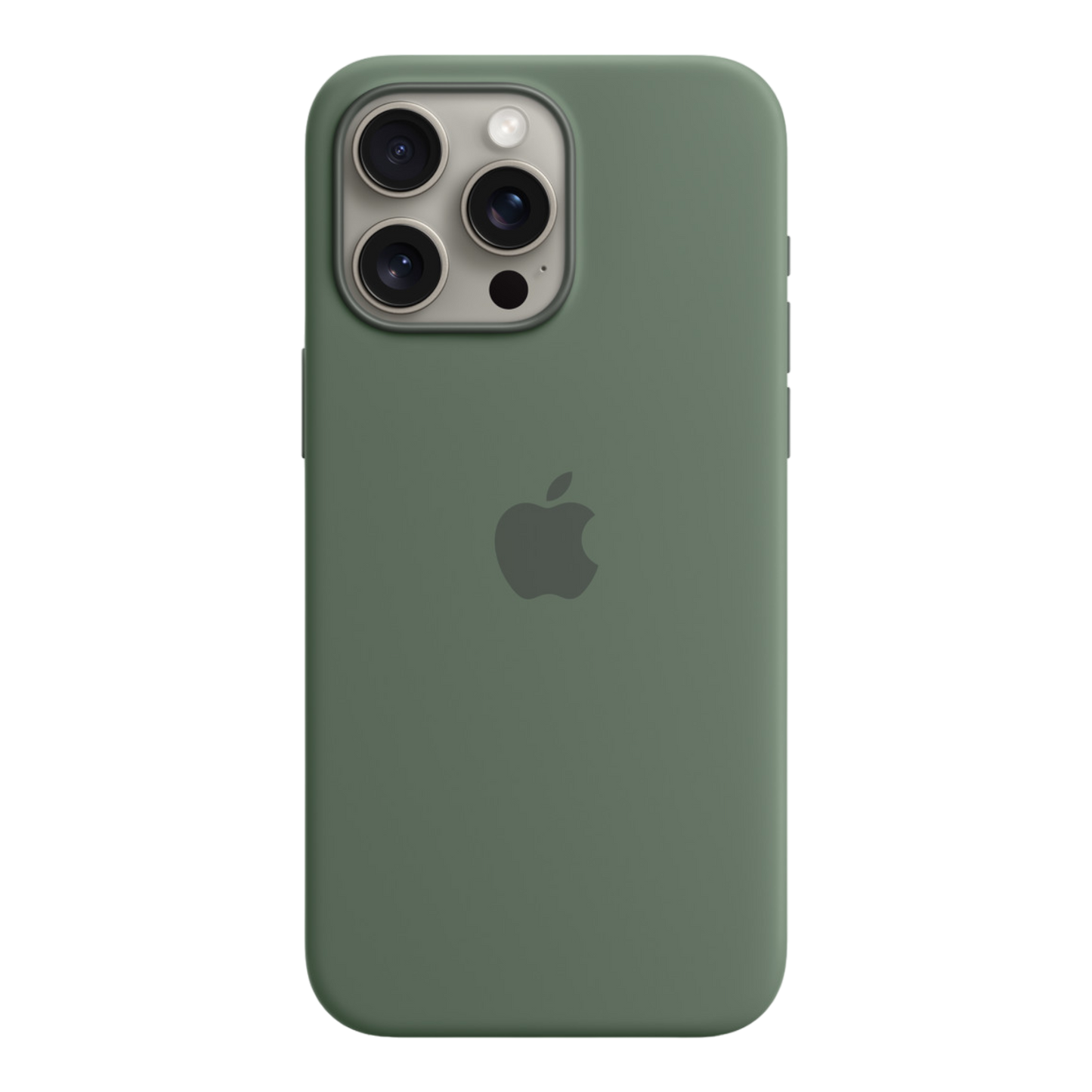 iPhone 15 Pro Max Silicone Case with MagSafe - Cypress - alAsil