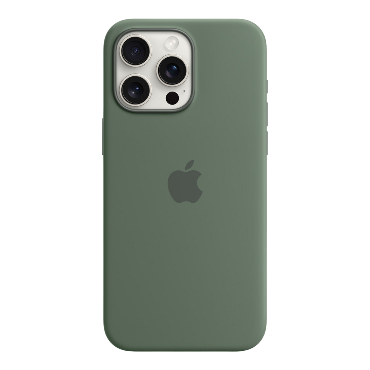 iPhone 15 Pro Max Silicone Case with MagSafe - Cypress - alAsil