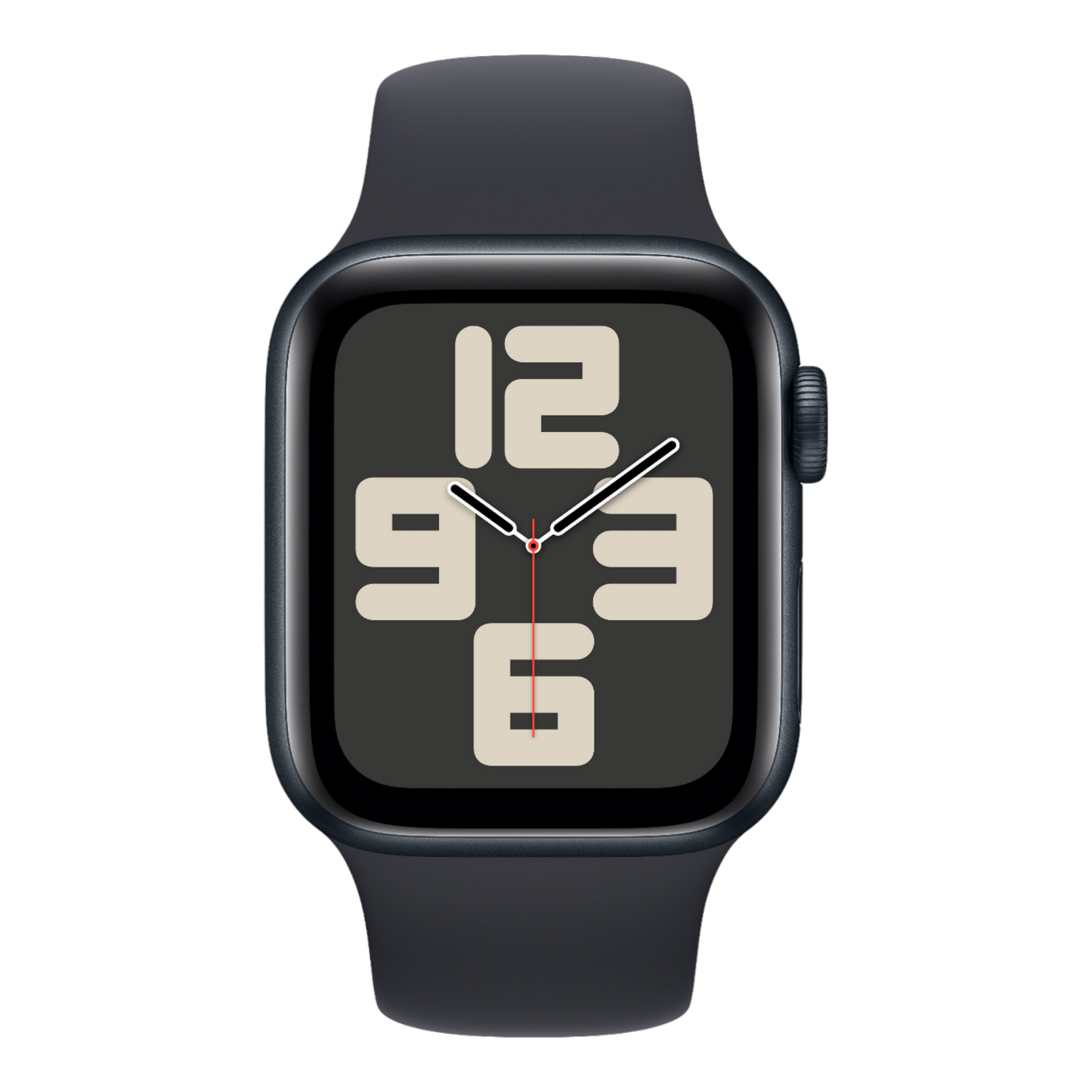 Apple Watch SE GPS, 44mm Midnight Aluminum Case with Midnight Sport Band - M/L - alAsil