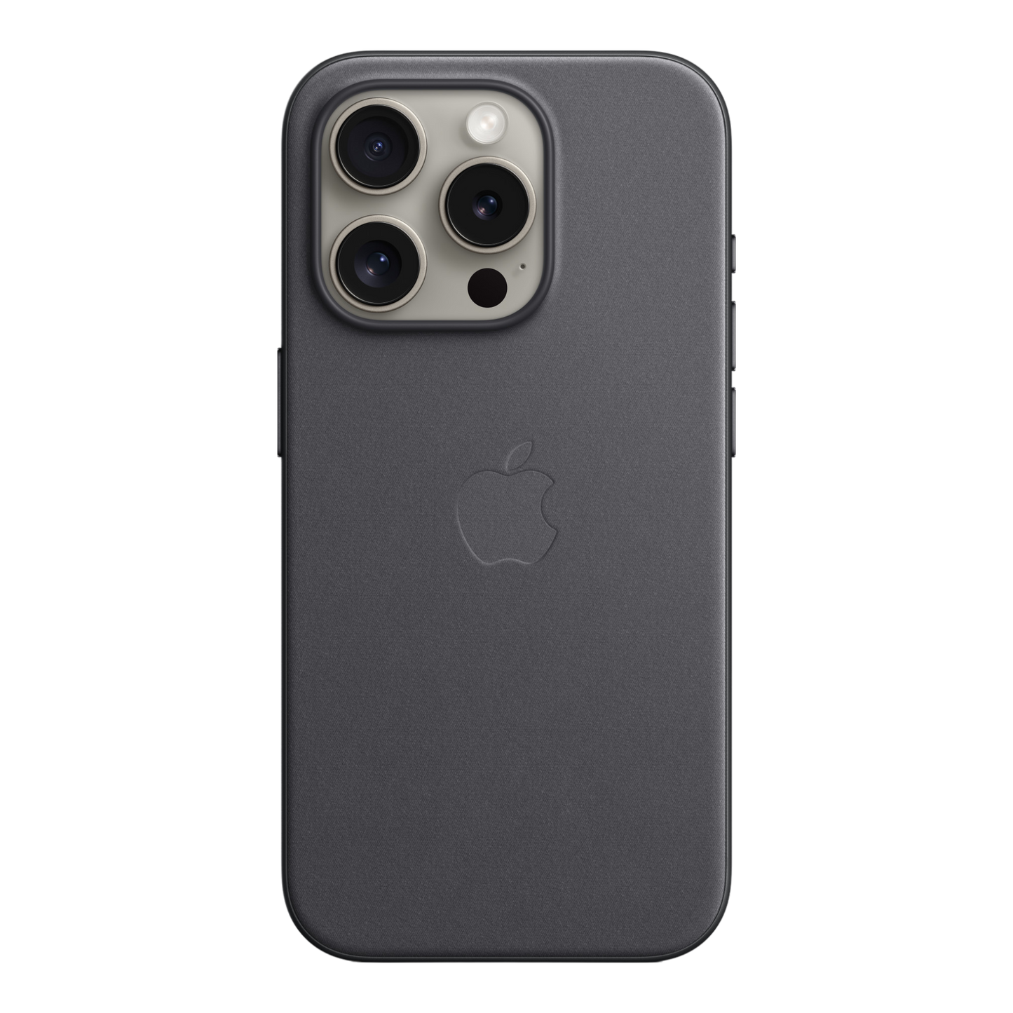 iPhone 15 Pro FineWoven Case with MagSafe - Black - alAsil