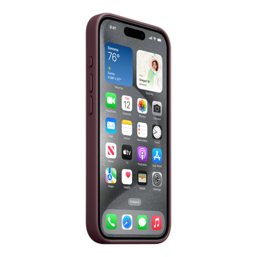 iPhone 15 Pro FineWoven Case with MagSafe - Mulberry - alAsil