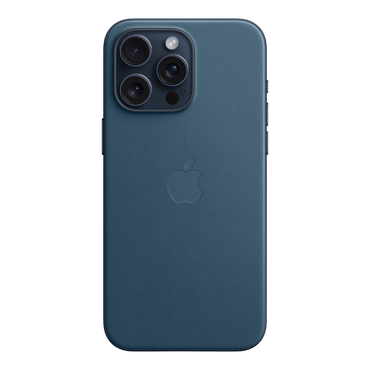 iPhone 15 Pro Max FineWoven Case with MagSafe - Pacific Blue - alAsil