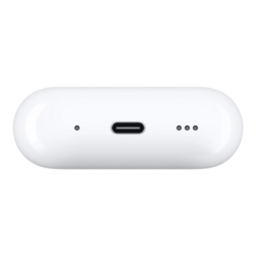 White AirPods Pro 2nd generation MagSafe charging case with USB-C port and LED indicator lights AirPods Pro (3rd generation) With MagSafe Charging Case (USB‑C) 45676e-4.myshopify.com Apple AirPods Pro (2nd generation) With MagSafe Charging Case (USB‑C) 45676e-4.myshopify.com Apple